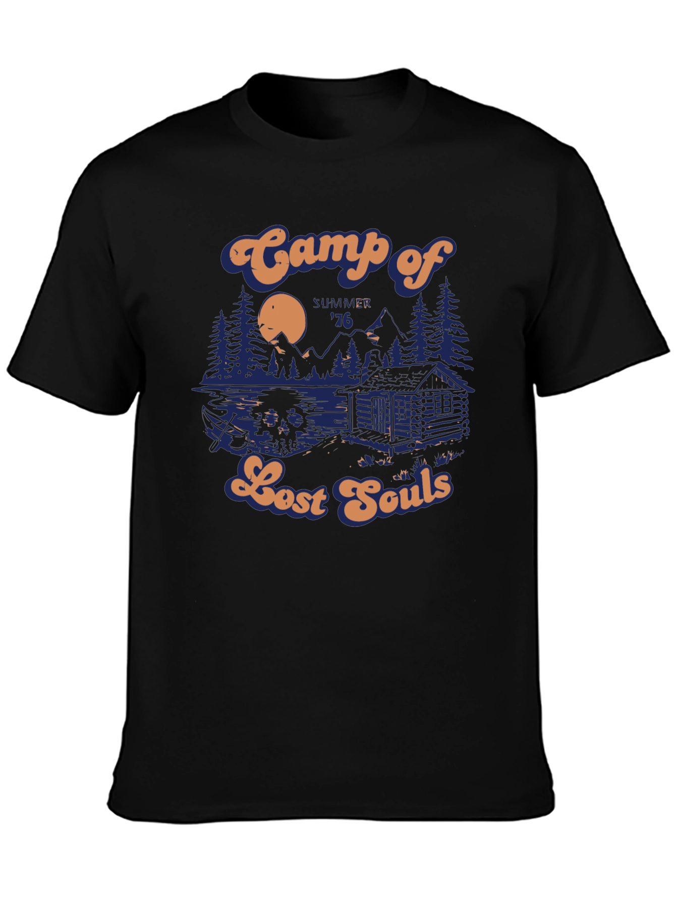 Camp of Lost Souls T-Shirt - Retro Summer 76