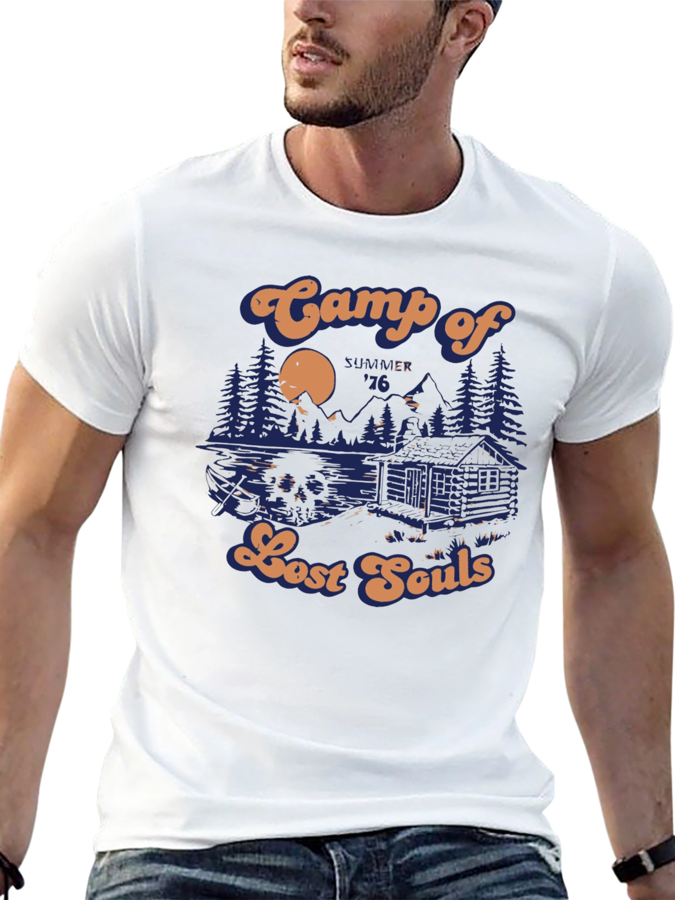 Camp of Lost Souls T-Shirt - Retro Summer 76