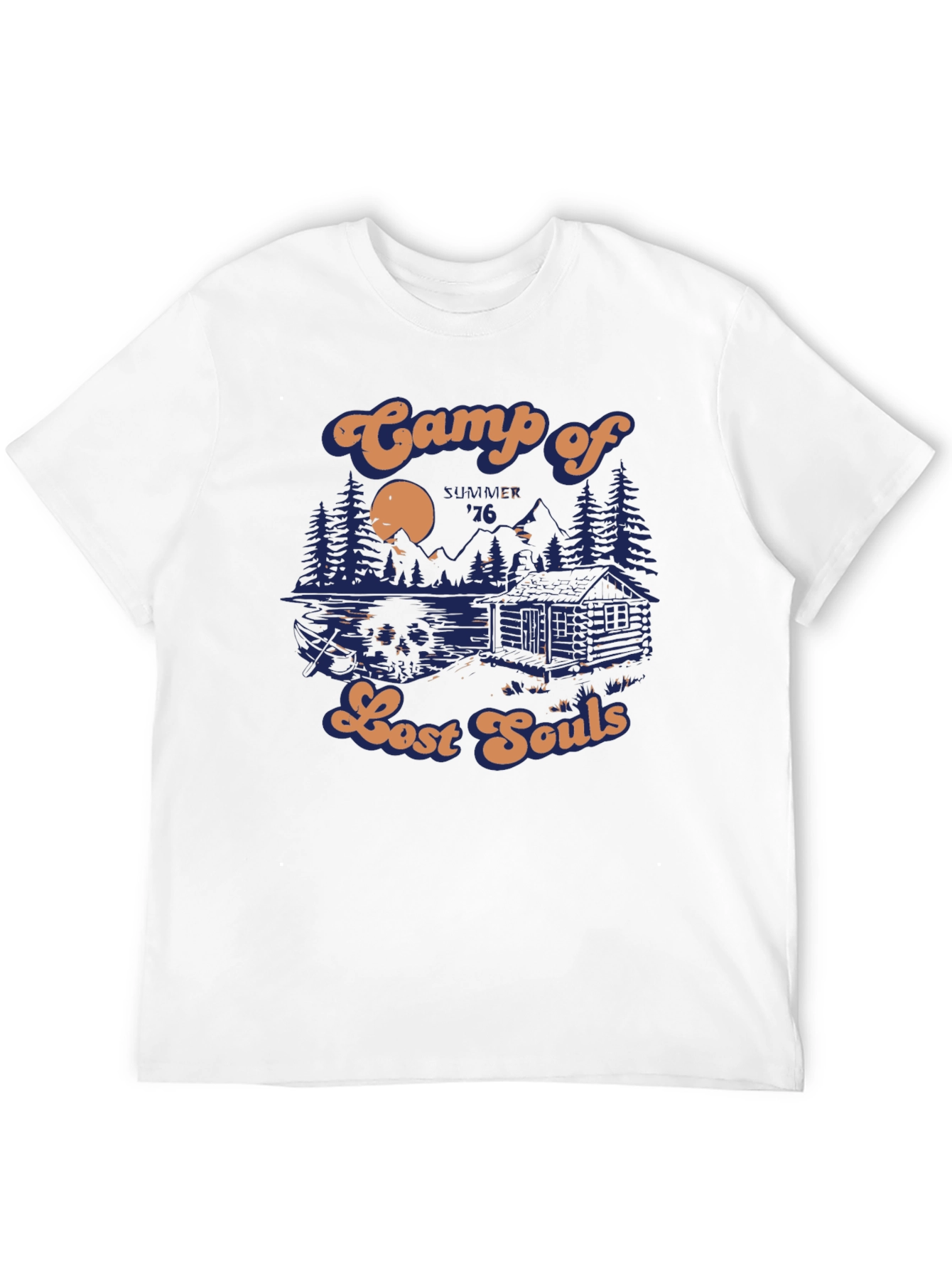 Camp of Lost Souls T-Shirt - Retro Summer 76