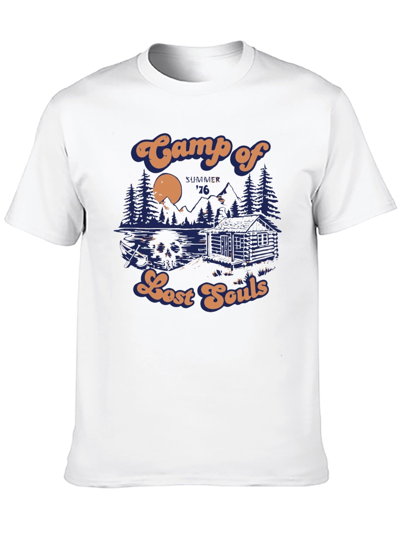 Camp of Lost Souls T-Shirt - Retro Summer 76