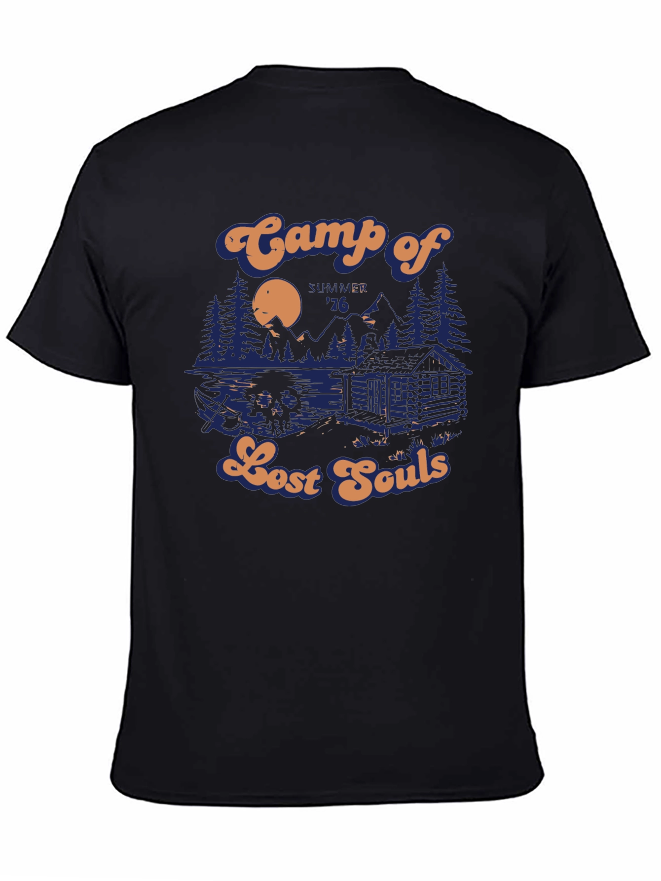 Camp of Lost Souls T-Shirt - Retro Summer 76