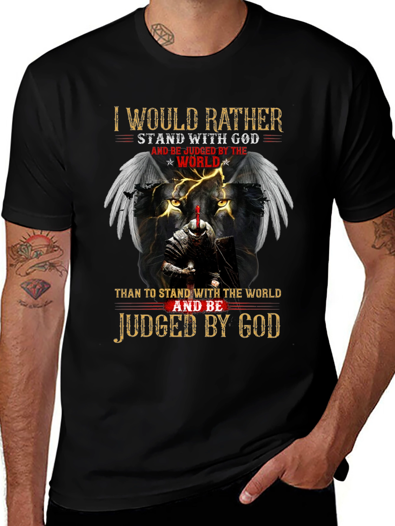 I Would Rather Stand With God T-Shirt