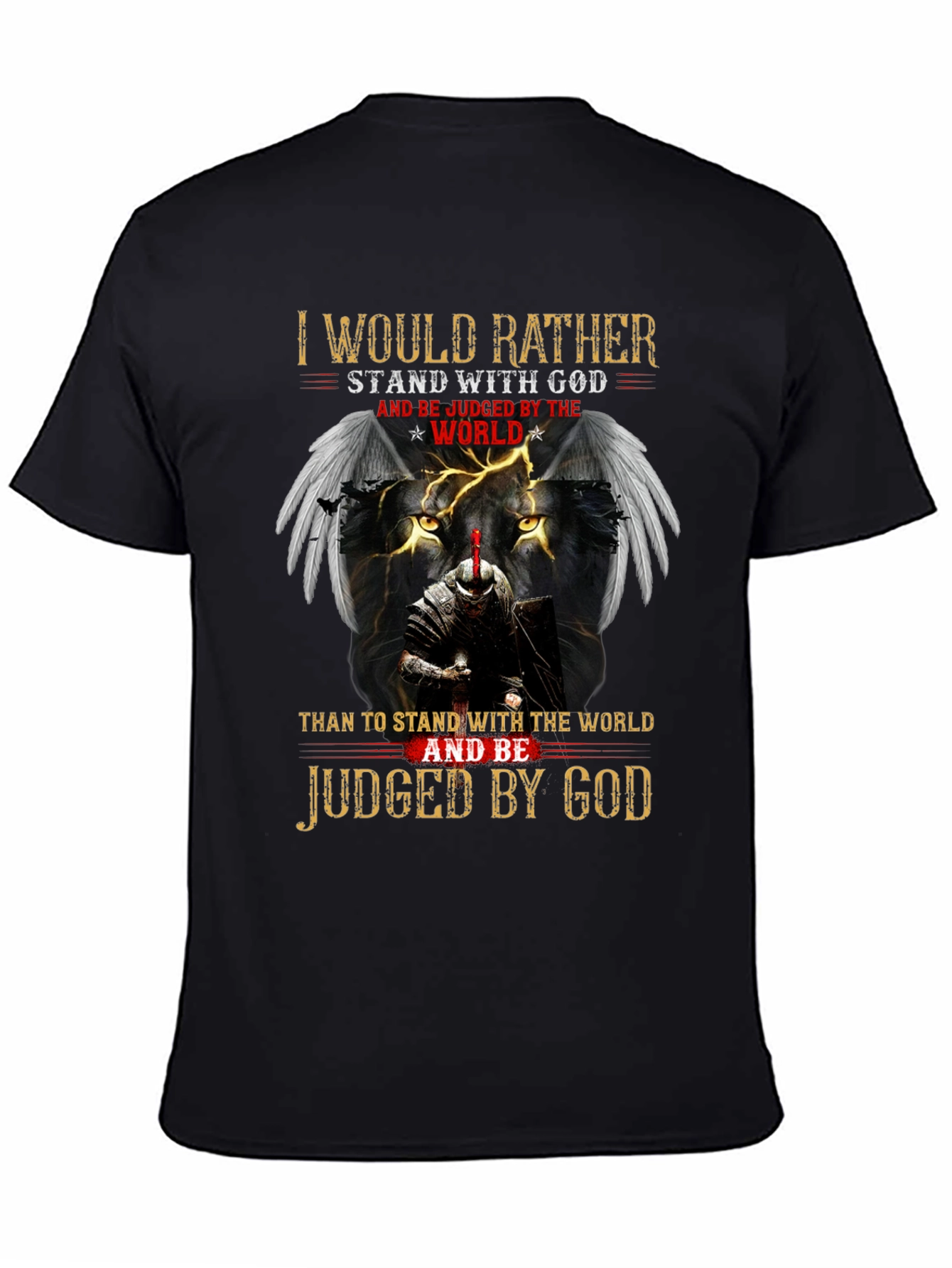 I Would Rather Stand With God T-Shirt