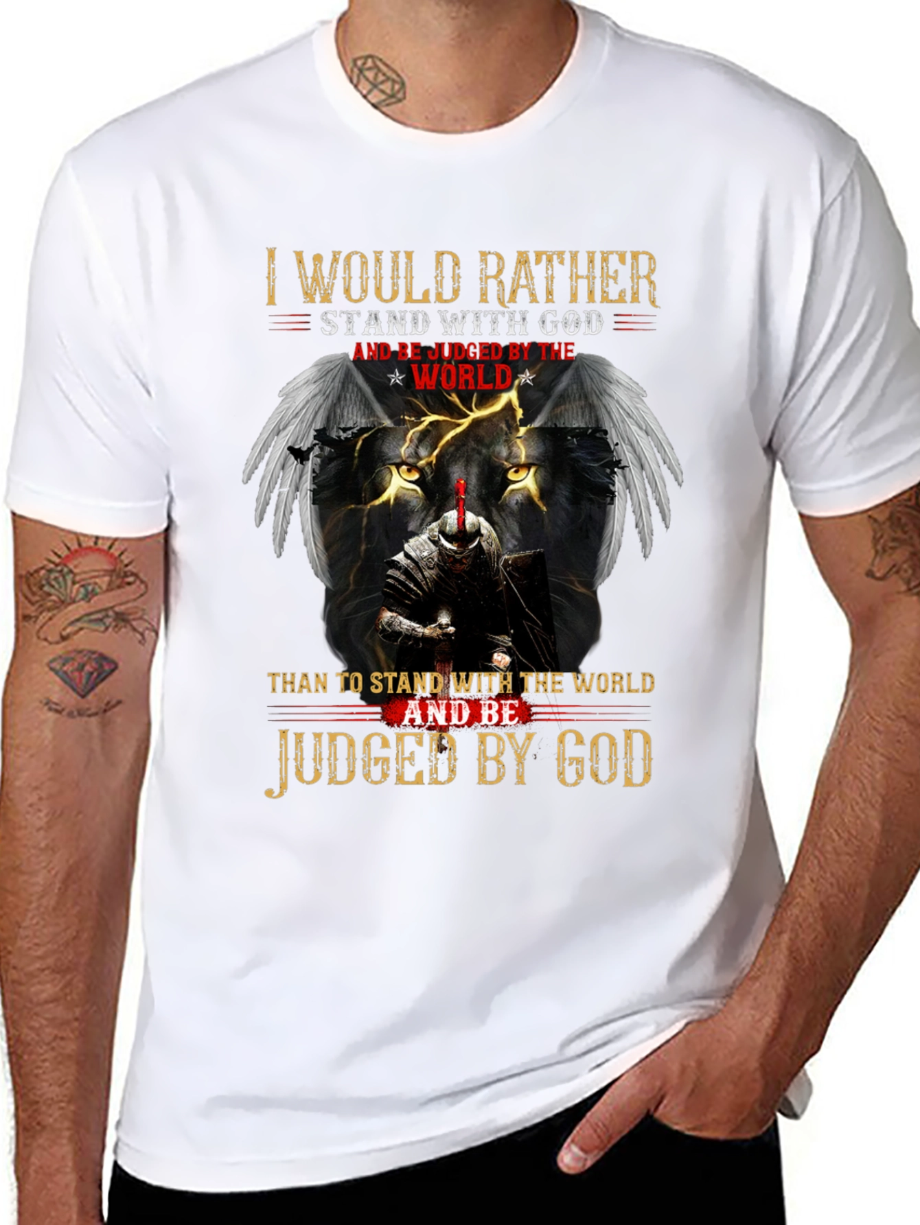 I Would Rather Stand With God T-Shirt