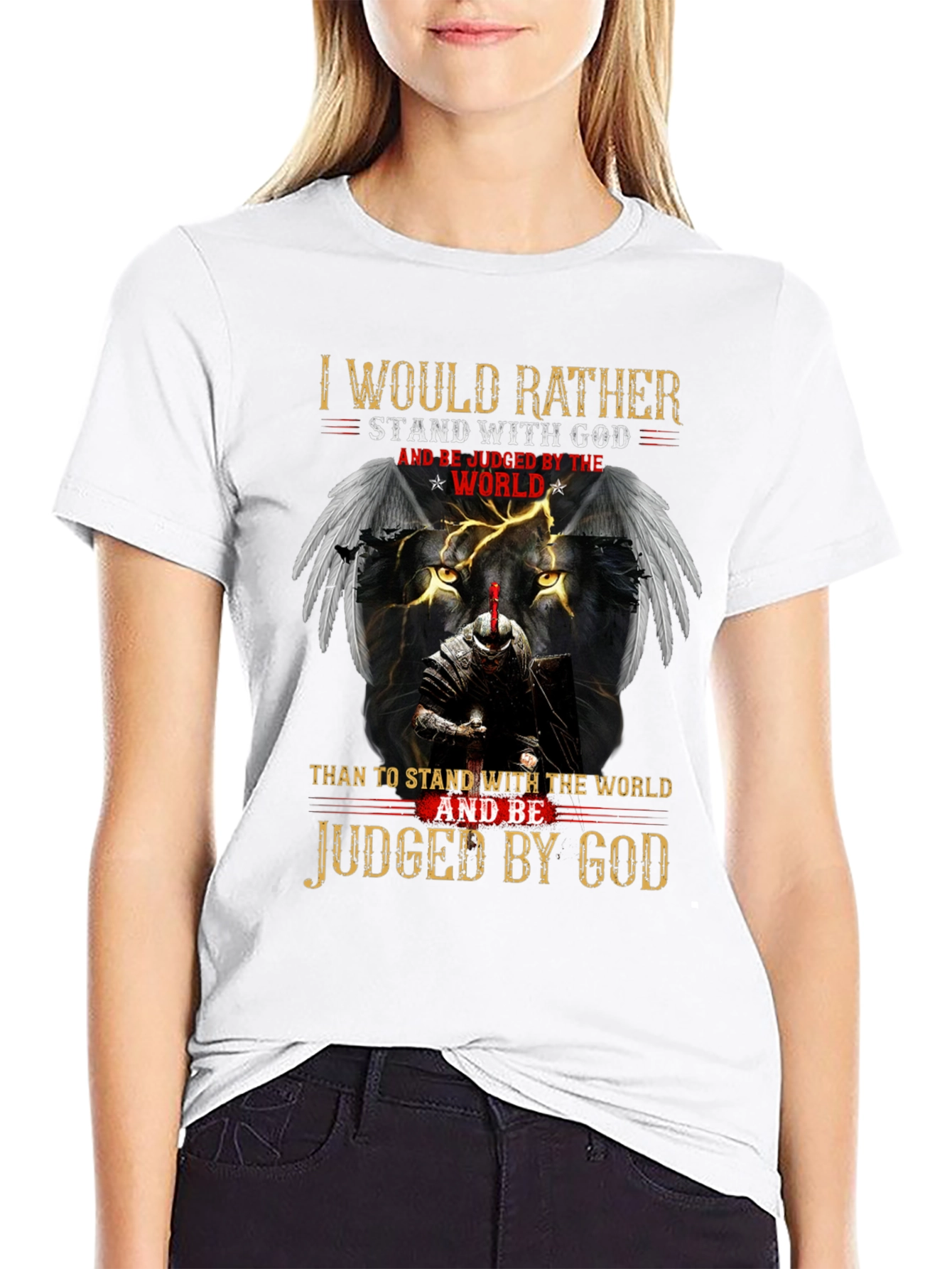 I Would Rather Stand With God T-Shirt