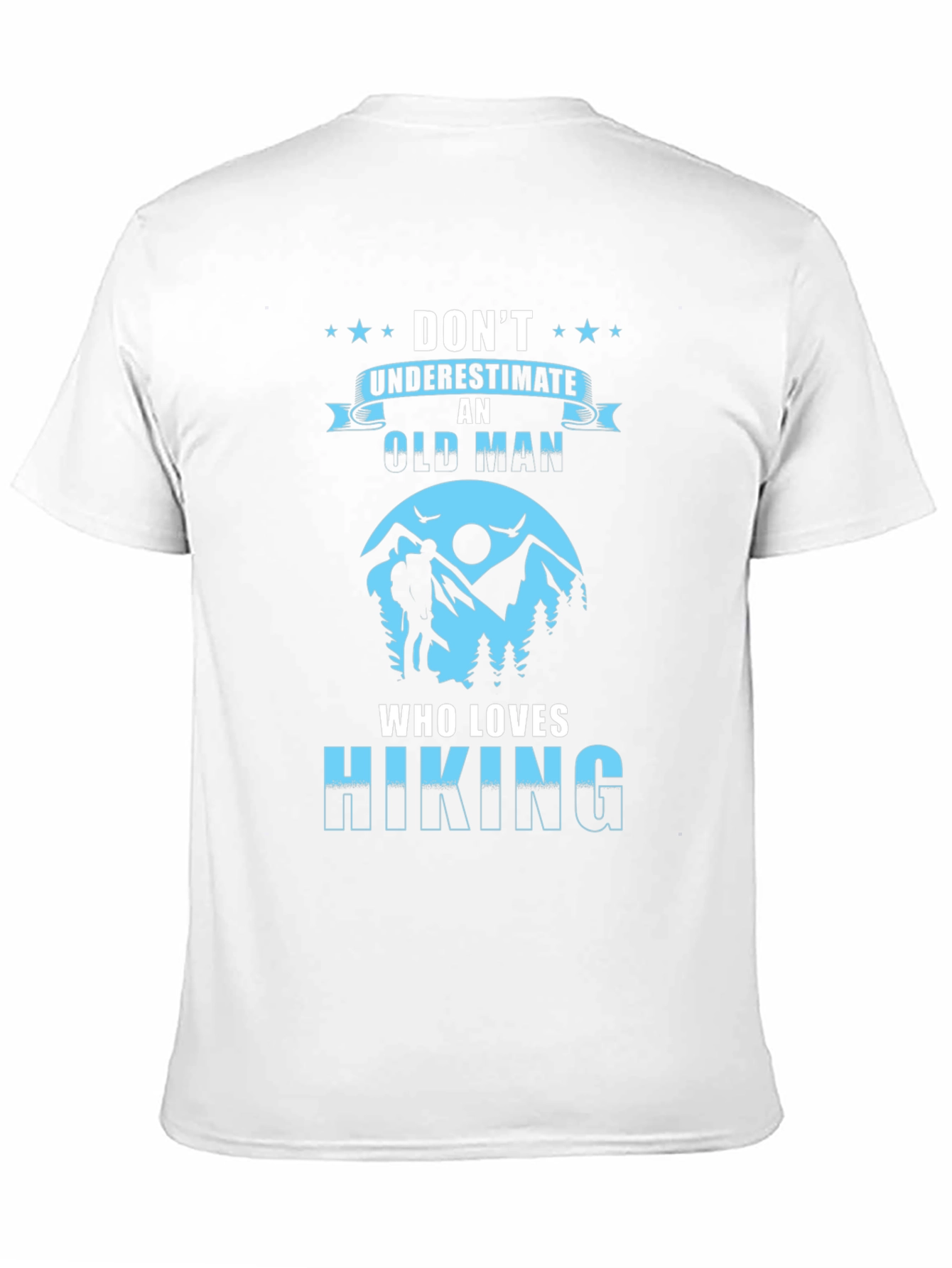 Old Man Hiking T-Shirt