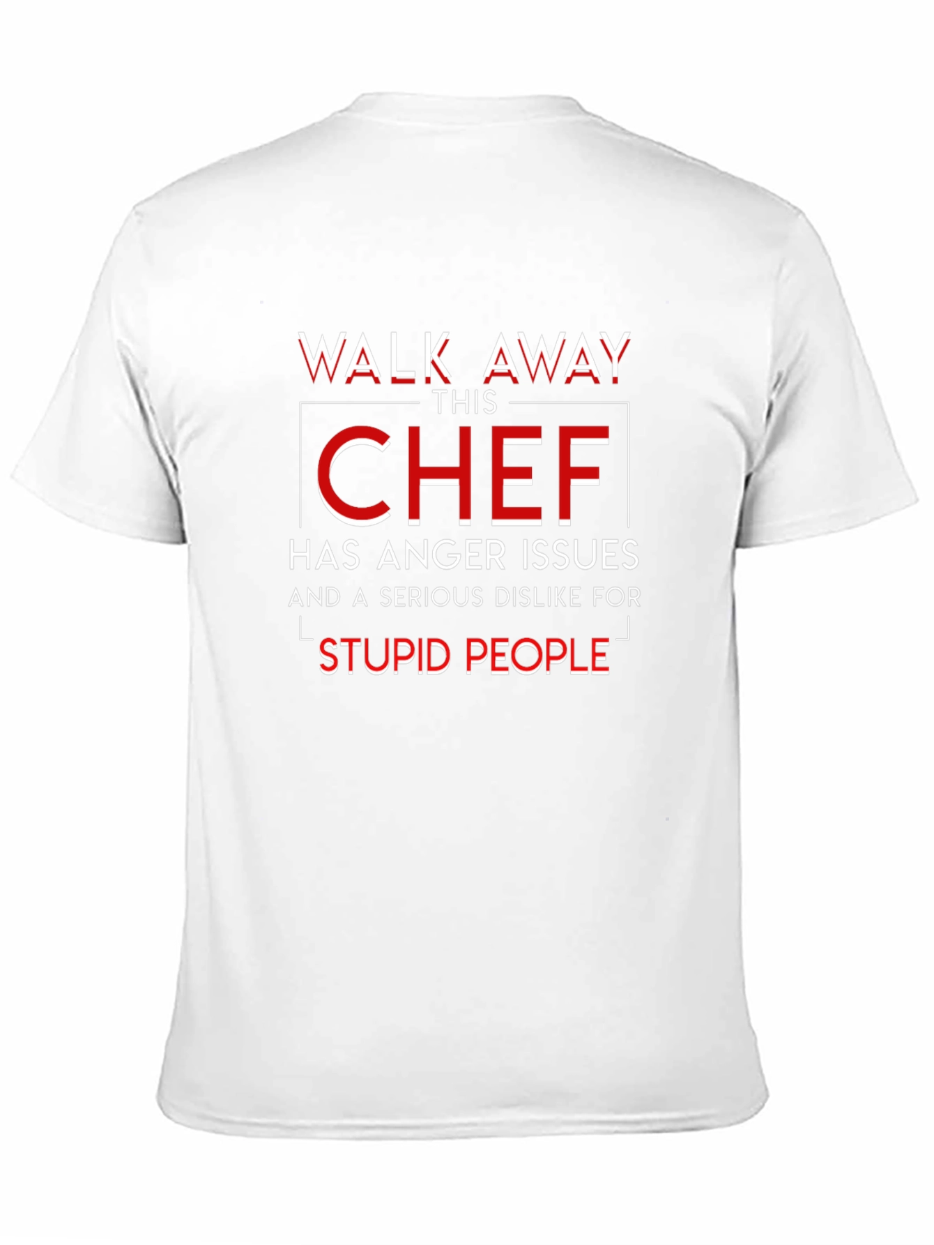 Walk Away This Chef Anger Issues T-Shirt