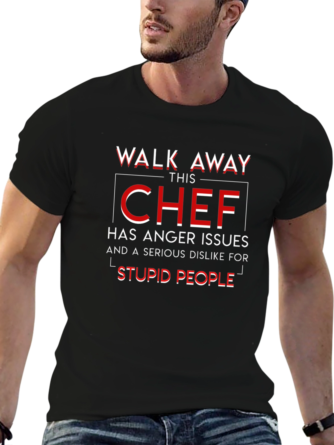 Walk Away This Chef Anger Issues T-Shirt