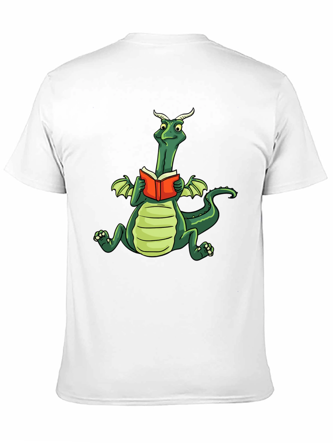 Dragon Reading Book T-Shirt