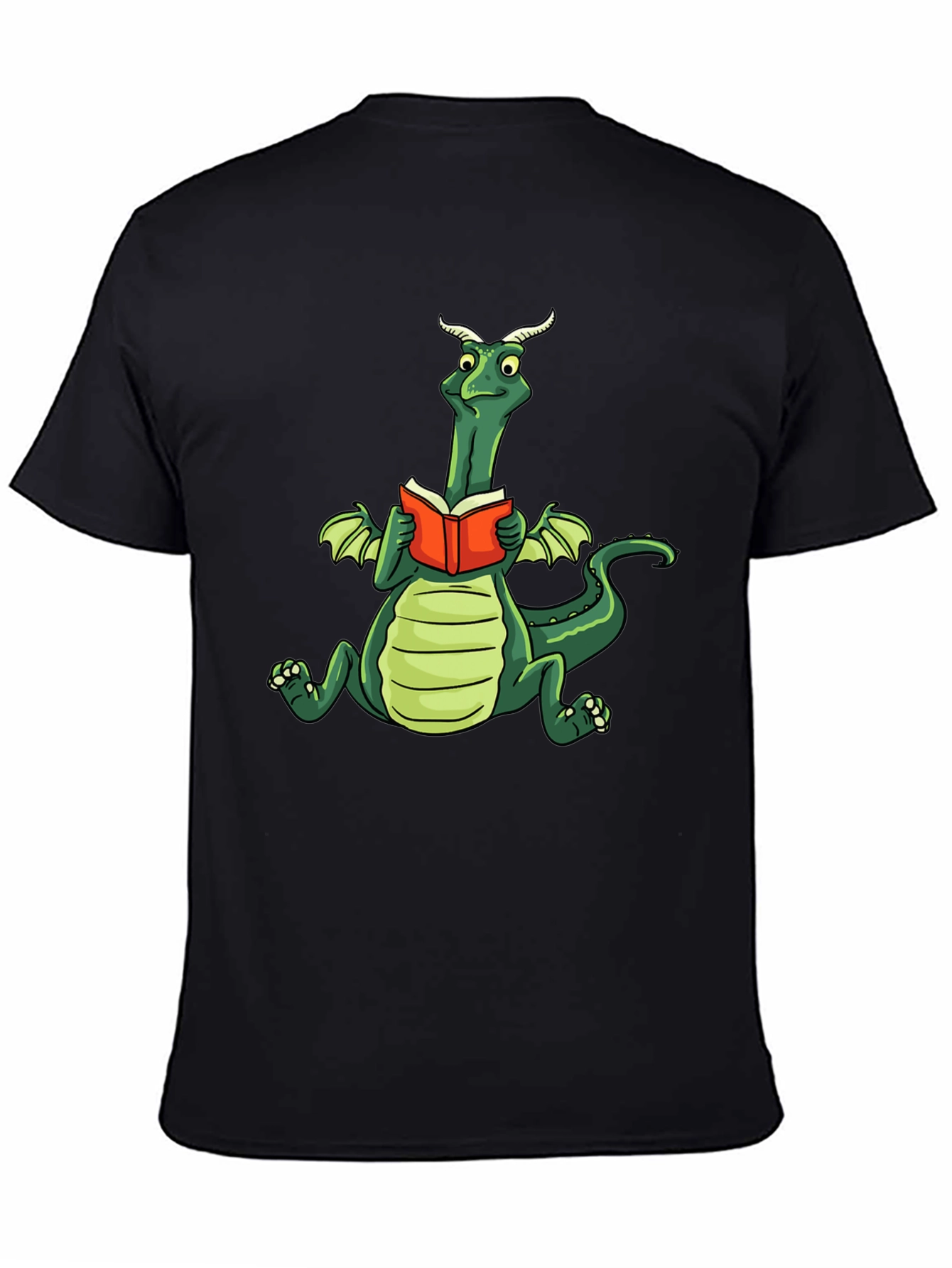 Dragon Reading Book T-Shirt
