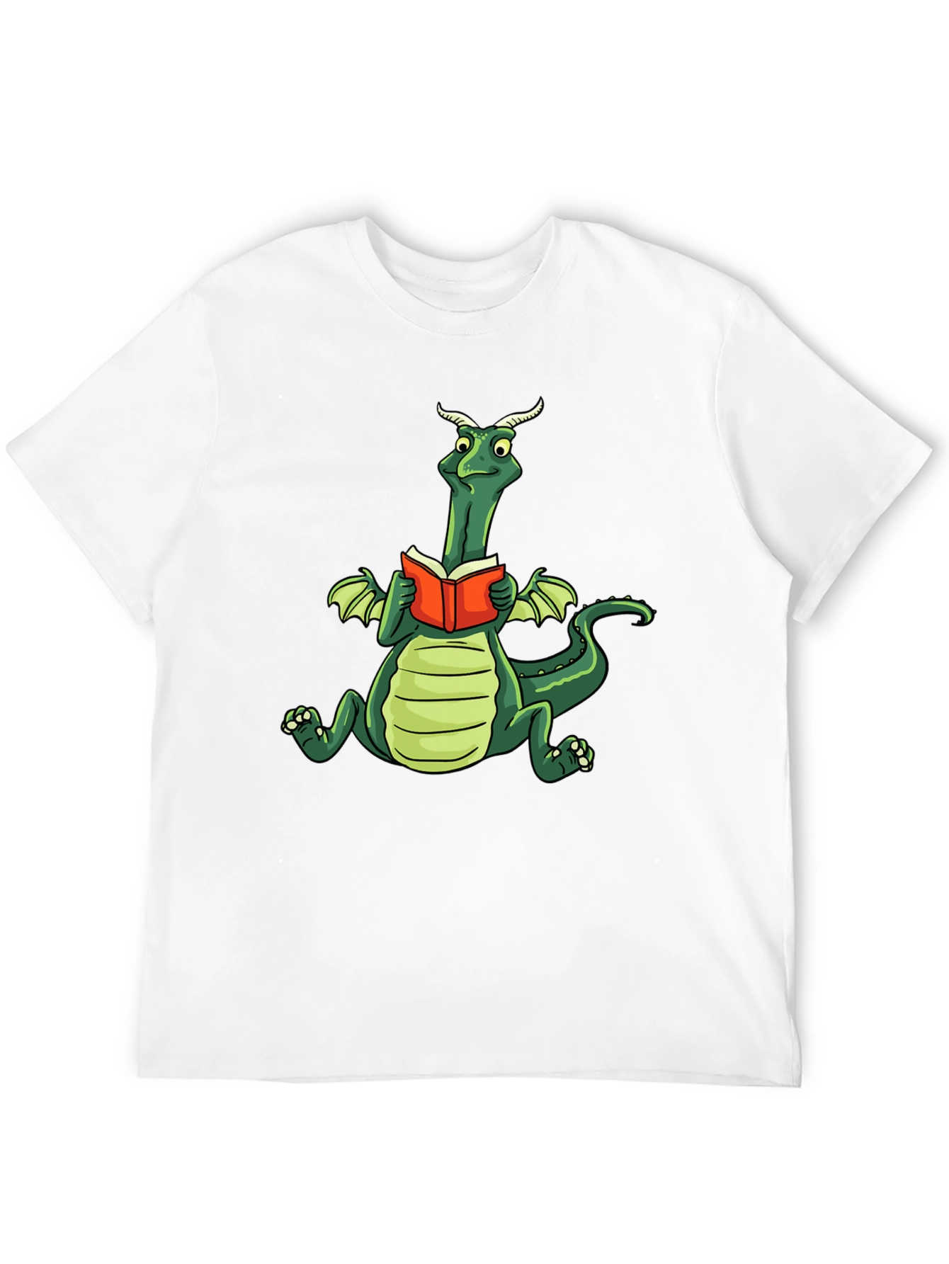 Dragon Reading Book T-Shirt