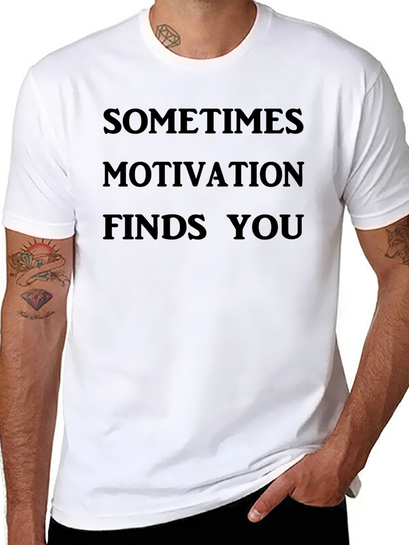 Motivational Black T-Shirt