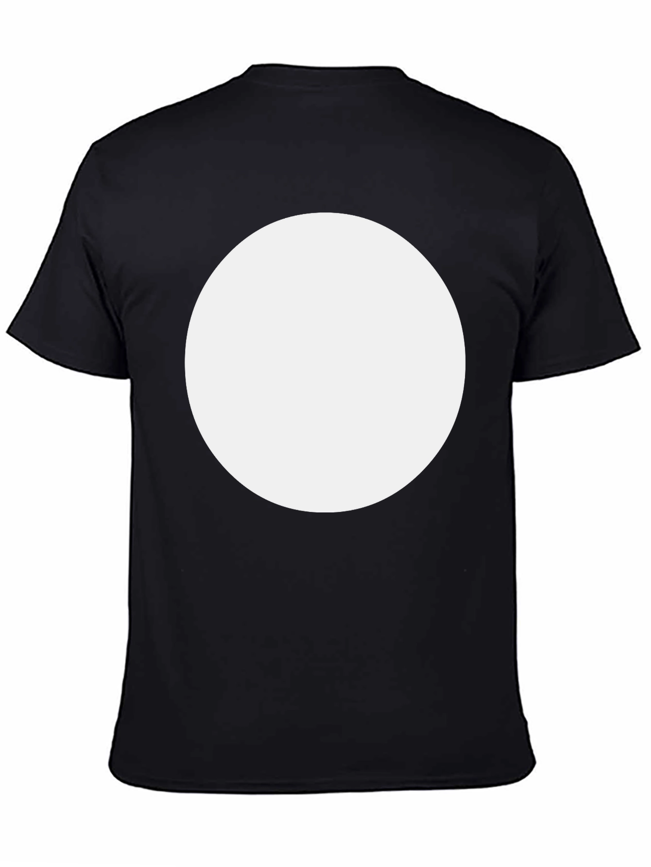 Blank Canvas Black Crew Neck T-Shirt