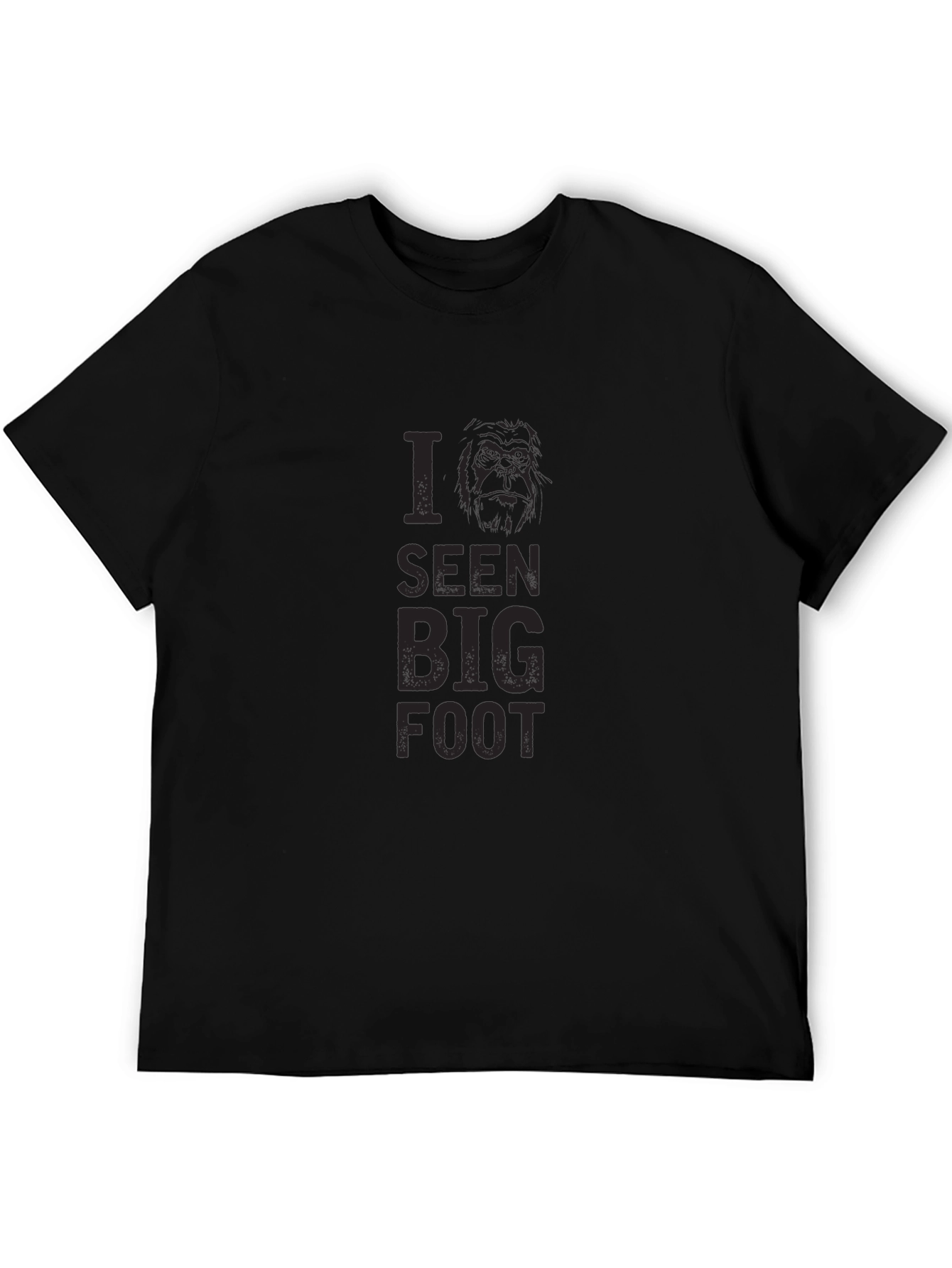 I Seen Bigfoot Graphic T-Shirt - Novelty Tee