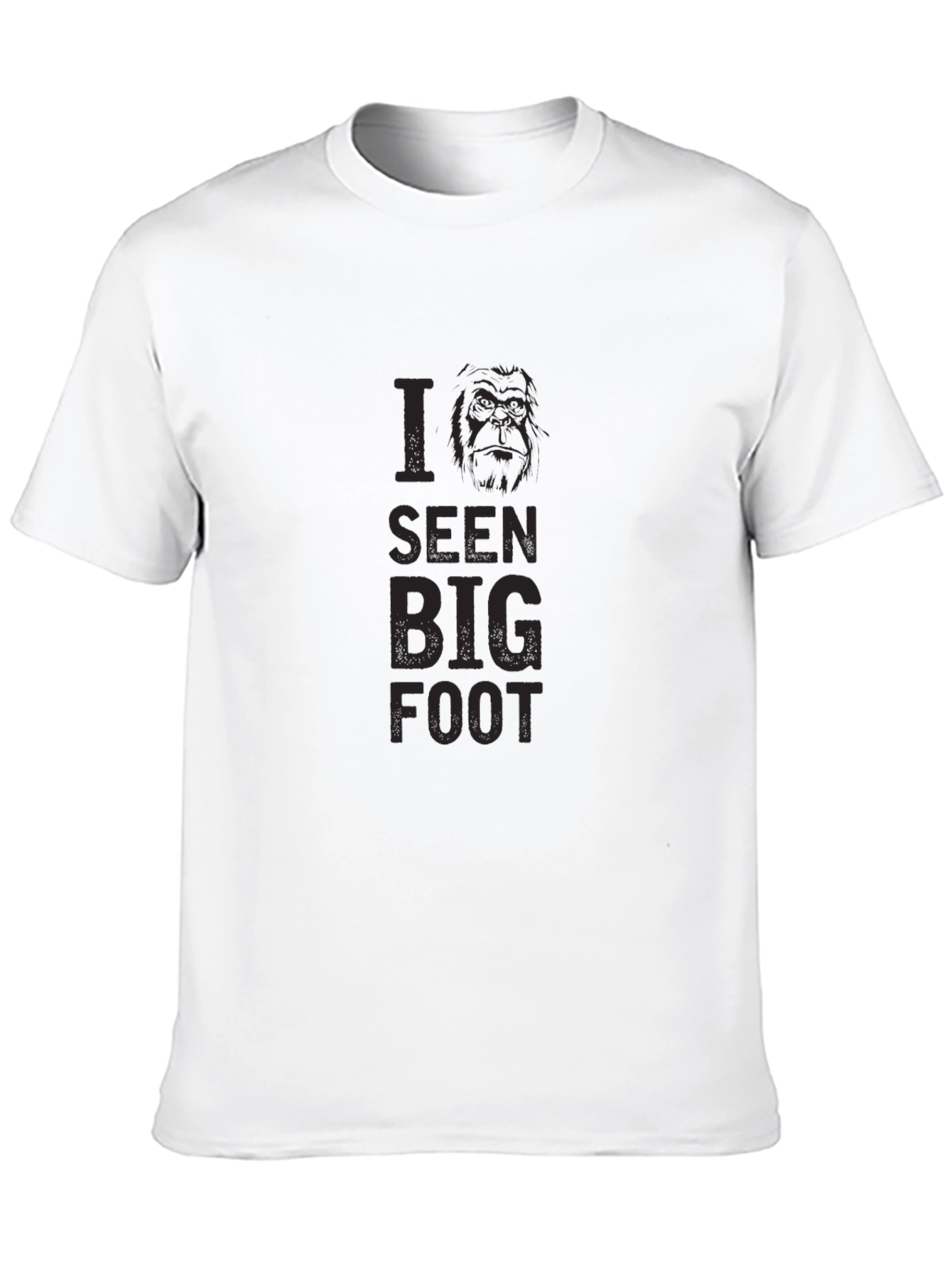 I Seen Bigfoot Graphic T-Shirt - Novelty Tee