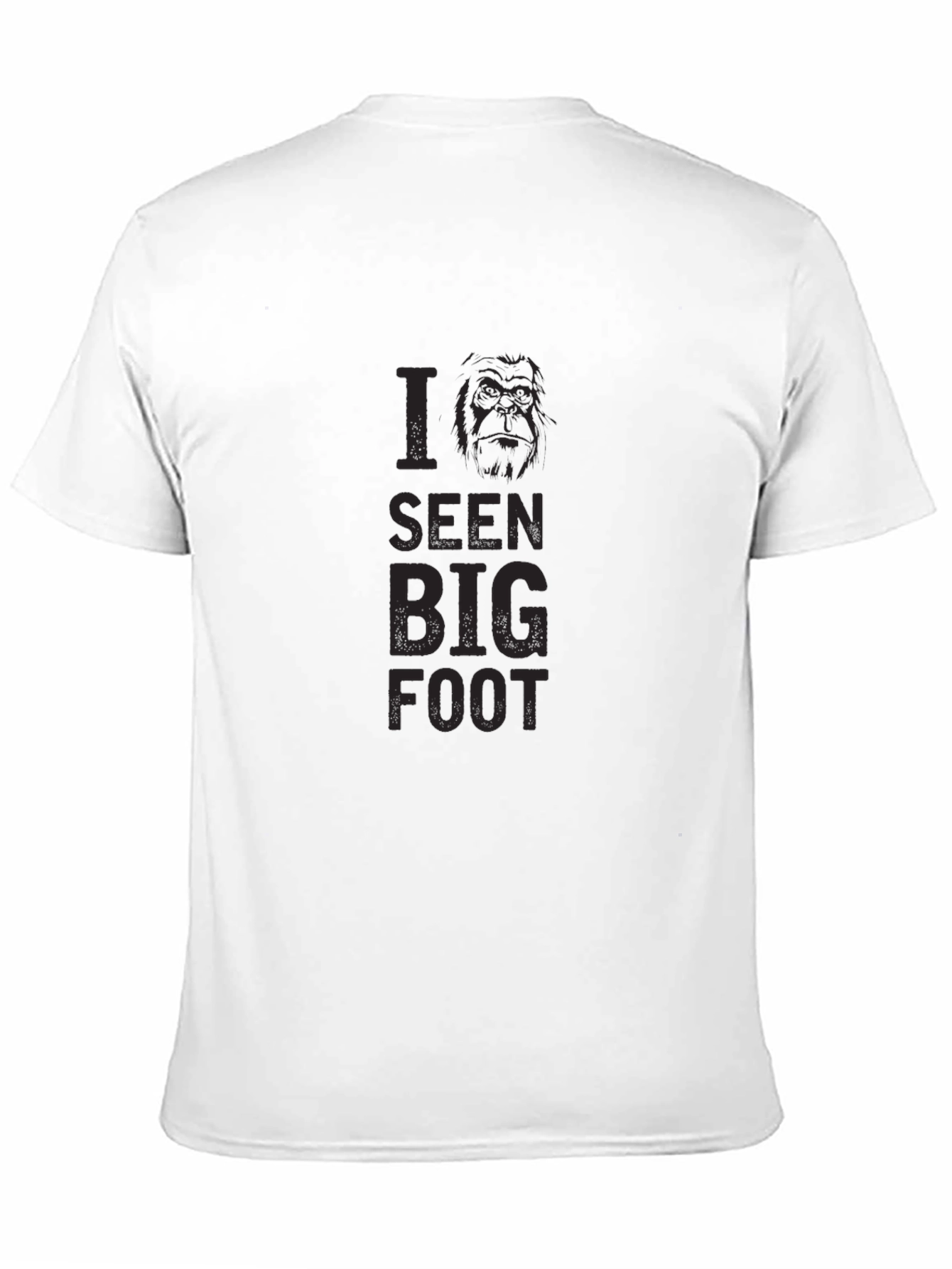I Seen Bigfoot Graphic T-Shirt - Novelty Tee