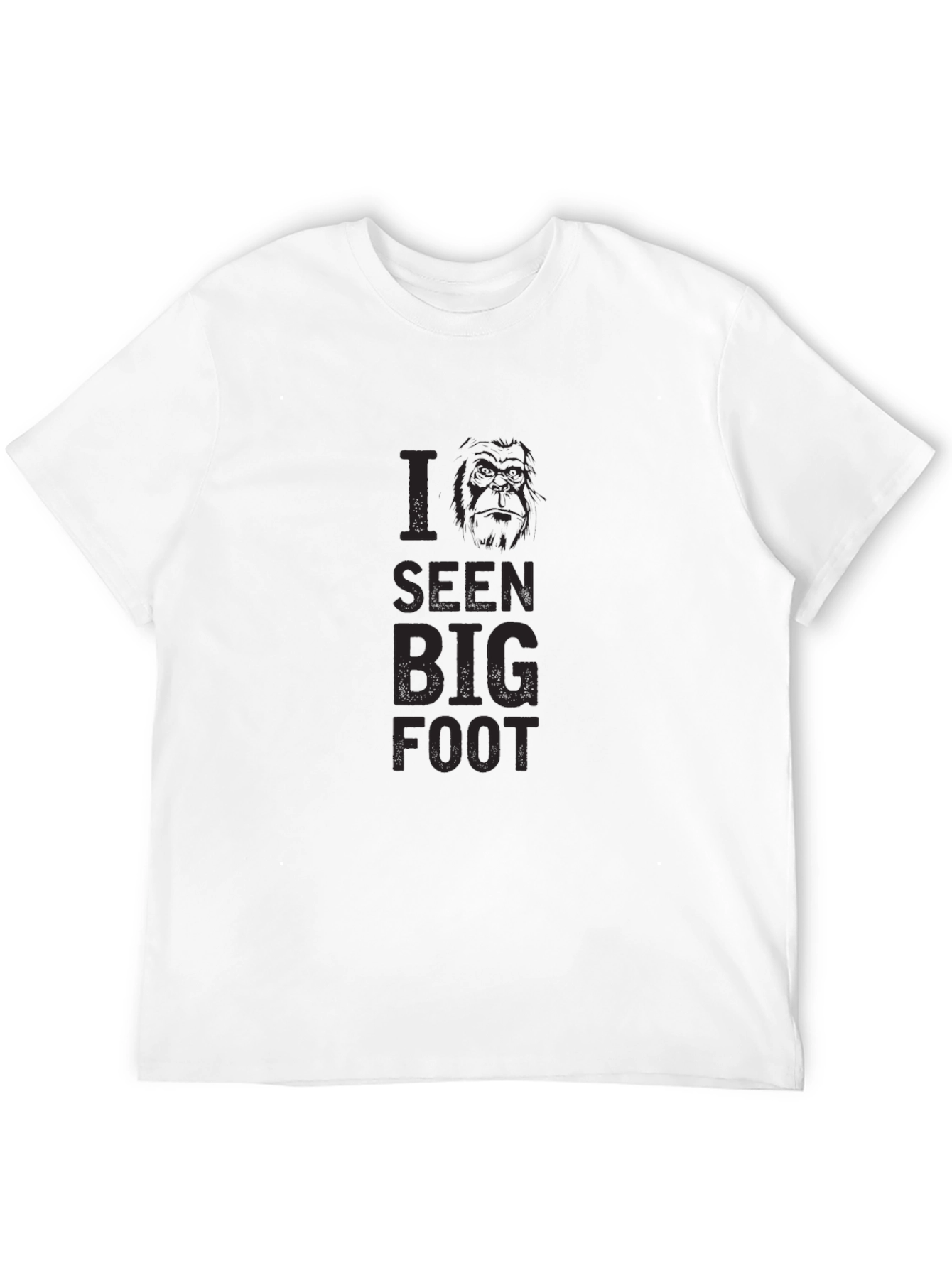 I Seen Bigfoot Graphic T-Shirt - Novelty Tee