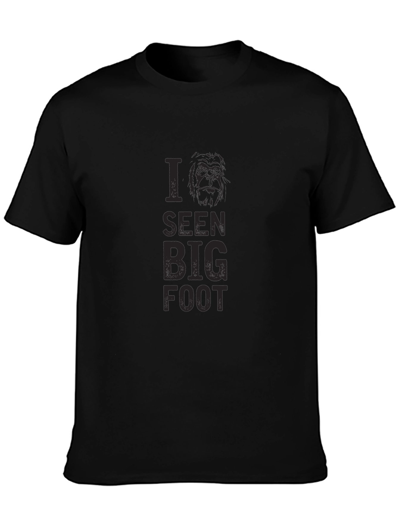 I Seen Bigfoot Graphic T-Shirt - Novelty Tee