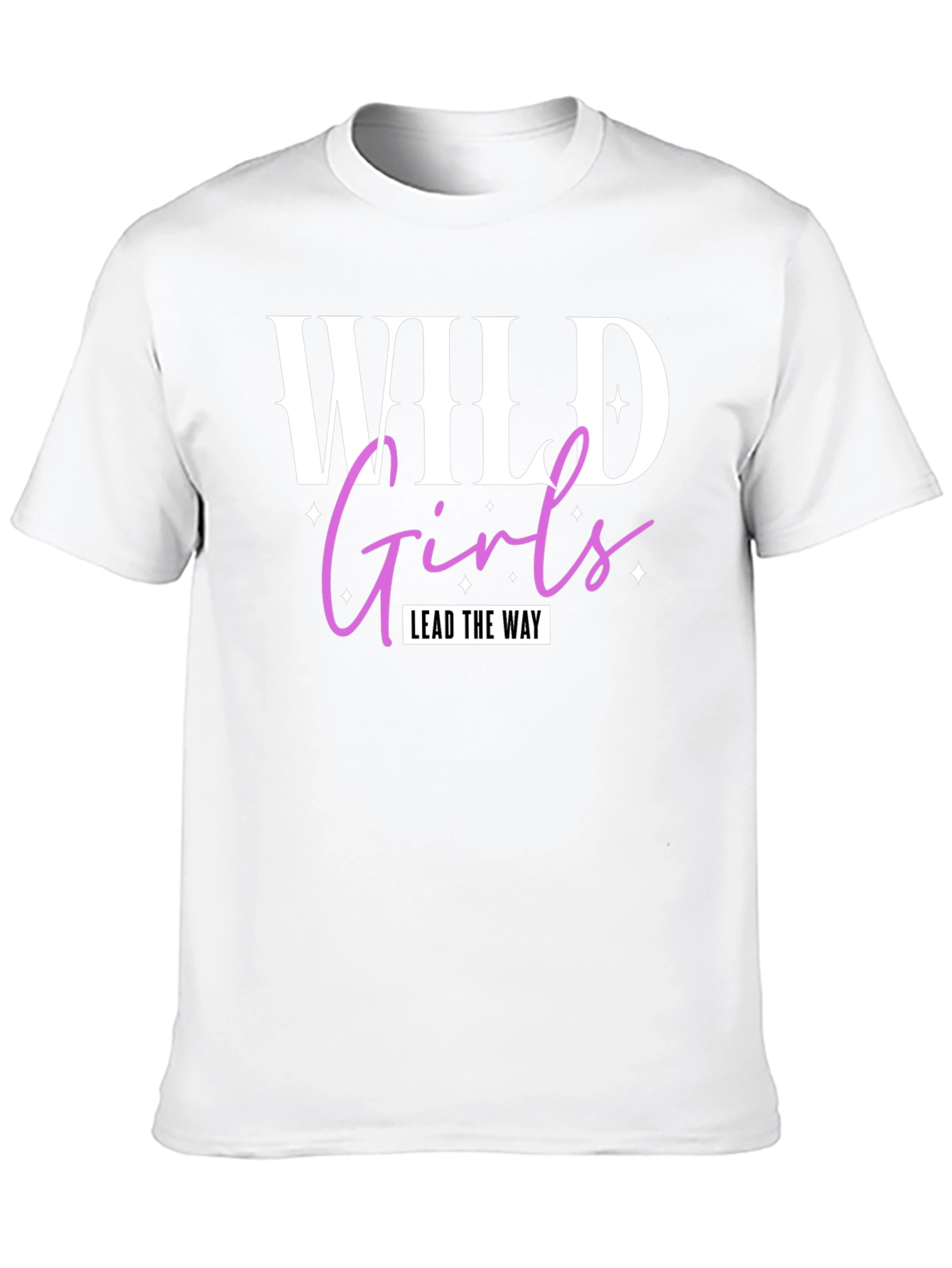 Wild Girls Tee - Lead The Way - Black