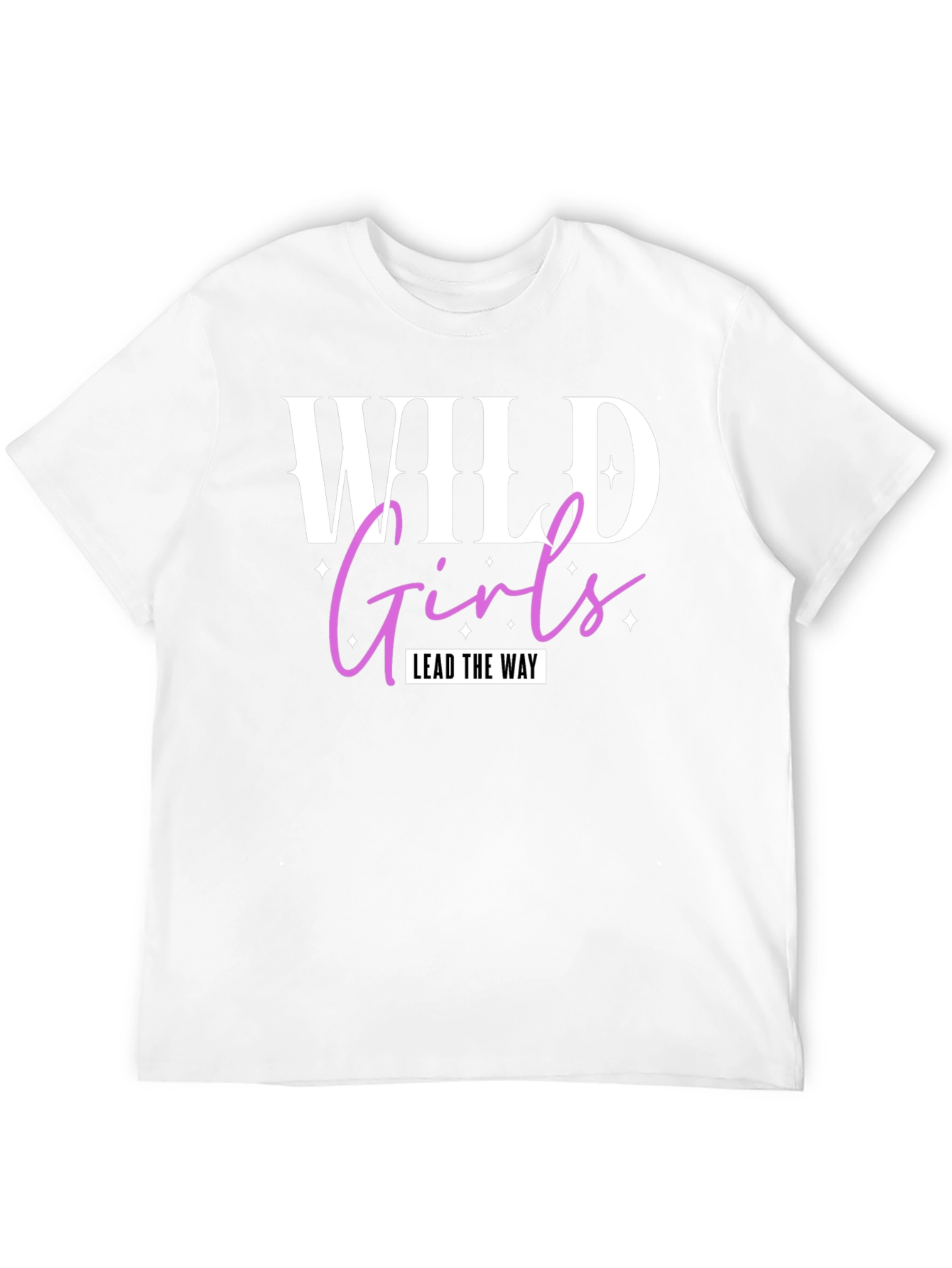 Wild Girls Tee - Lead The Way - Black