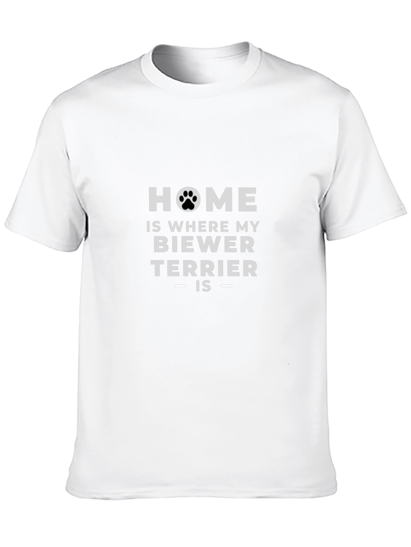 Home is Where My Biewer Terrier Is T-Shirt