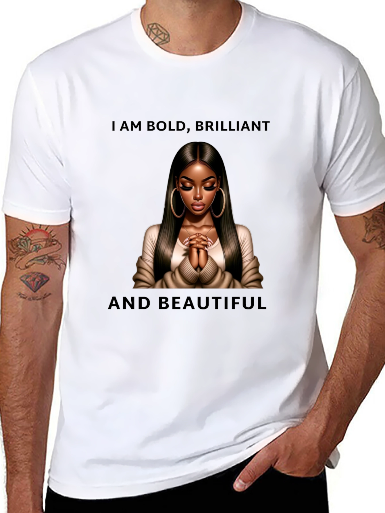 Bold Brilliant Beautiful Graphic Tee