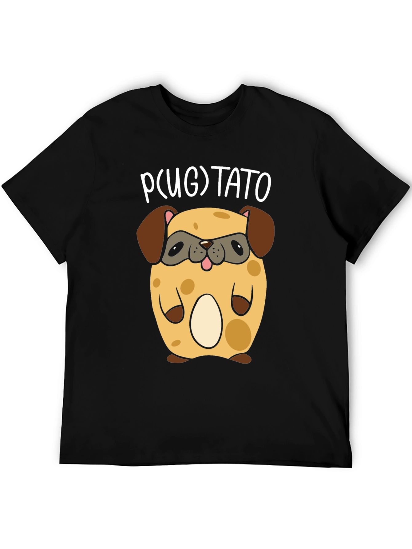 Pugtato T-Shirt - Cute Pug Potato Graphic Tee