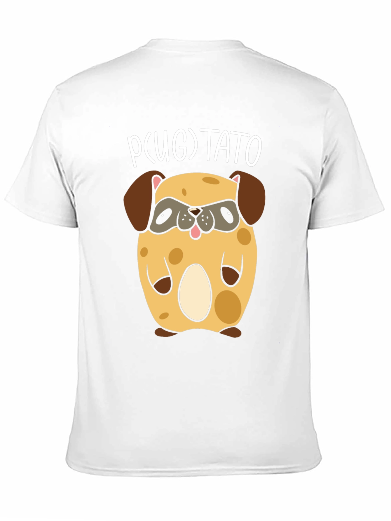 Pugtato T-Shirt - Cute Pug Potato Graphic Tee