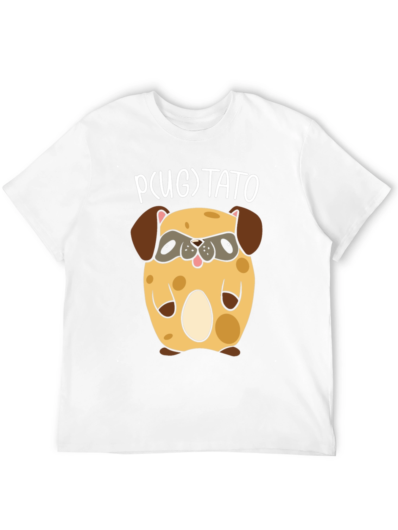 Pugtato T-Shirt - Cute Pug Potato Graphic Tee