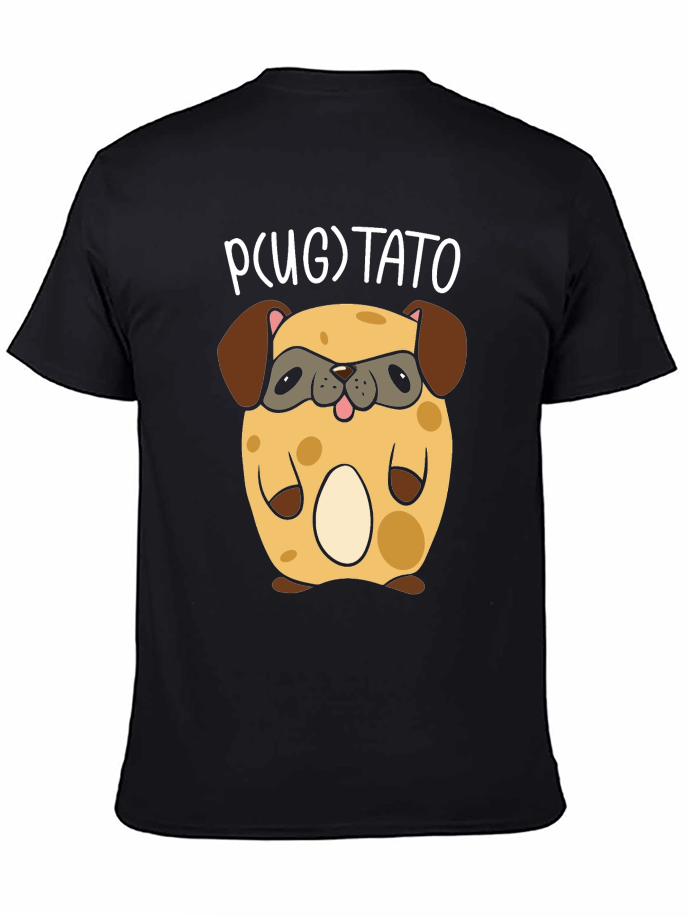 Pugtato T-Shirt - Cute Pug Potato Graphic Tee