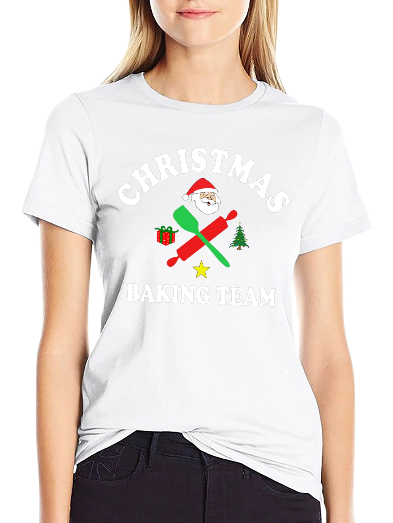 Christmas Baking Team Graphic T-Shirt