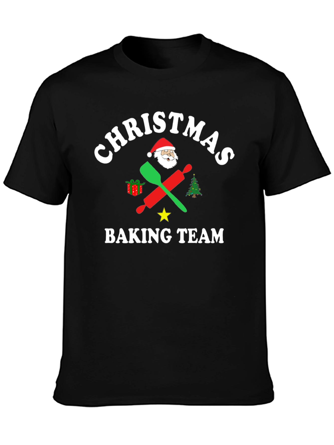 Christmas Baking Team Graphic T-Shirt