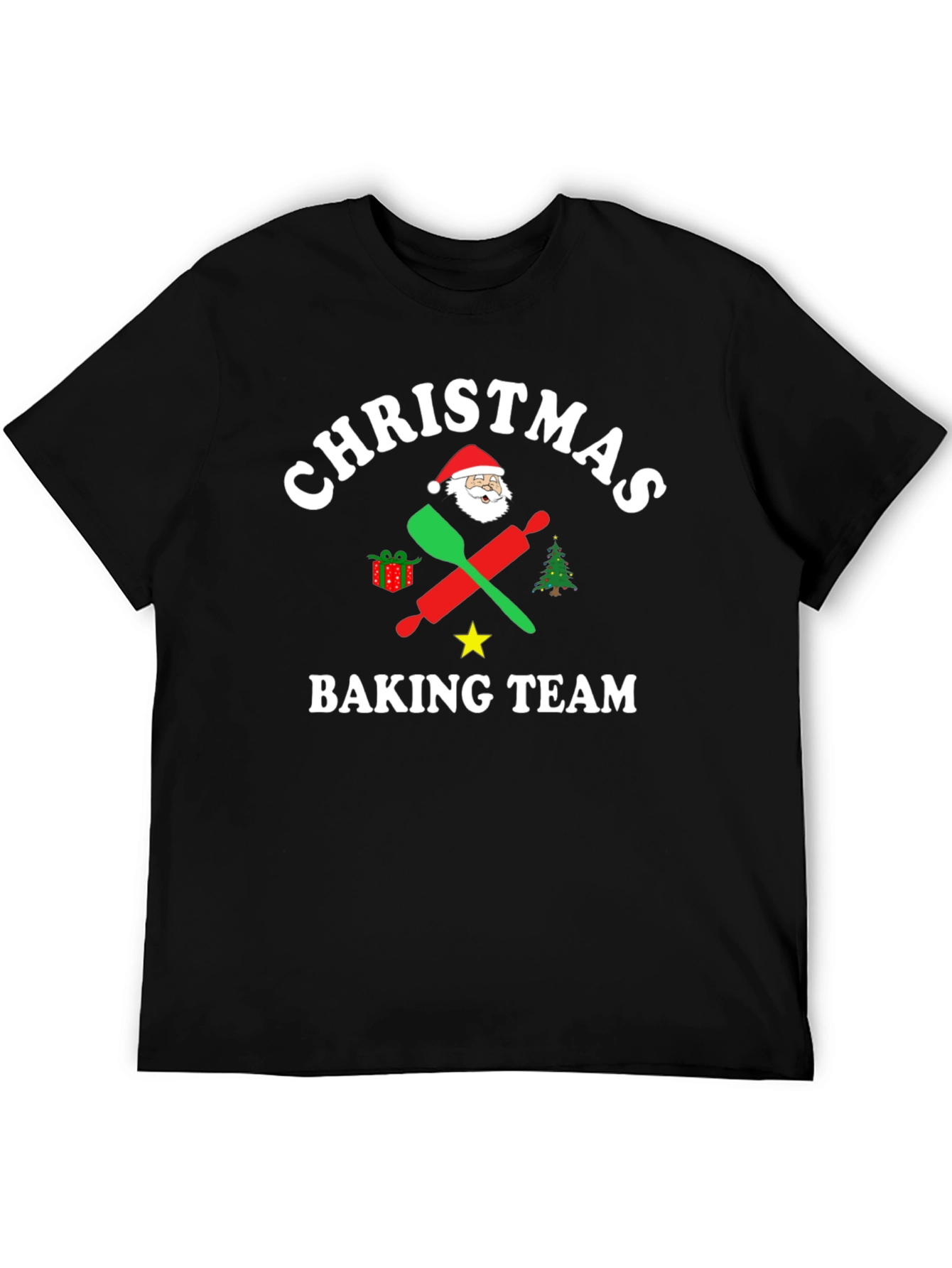 Christmas Baking Team Graphic T-Shirt