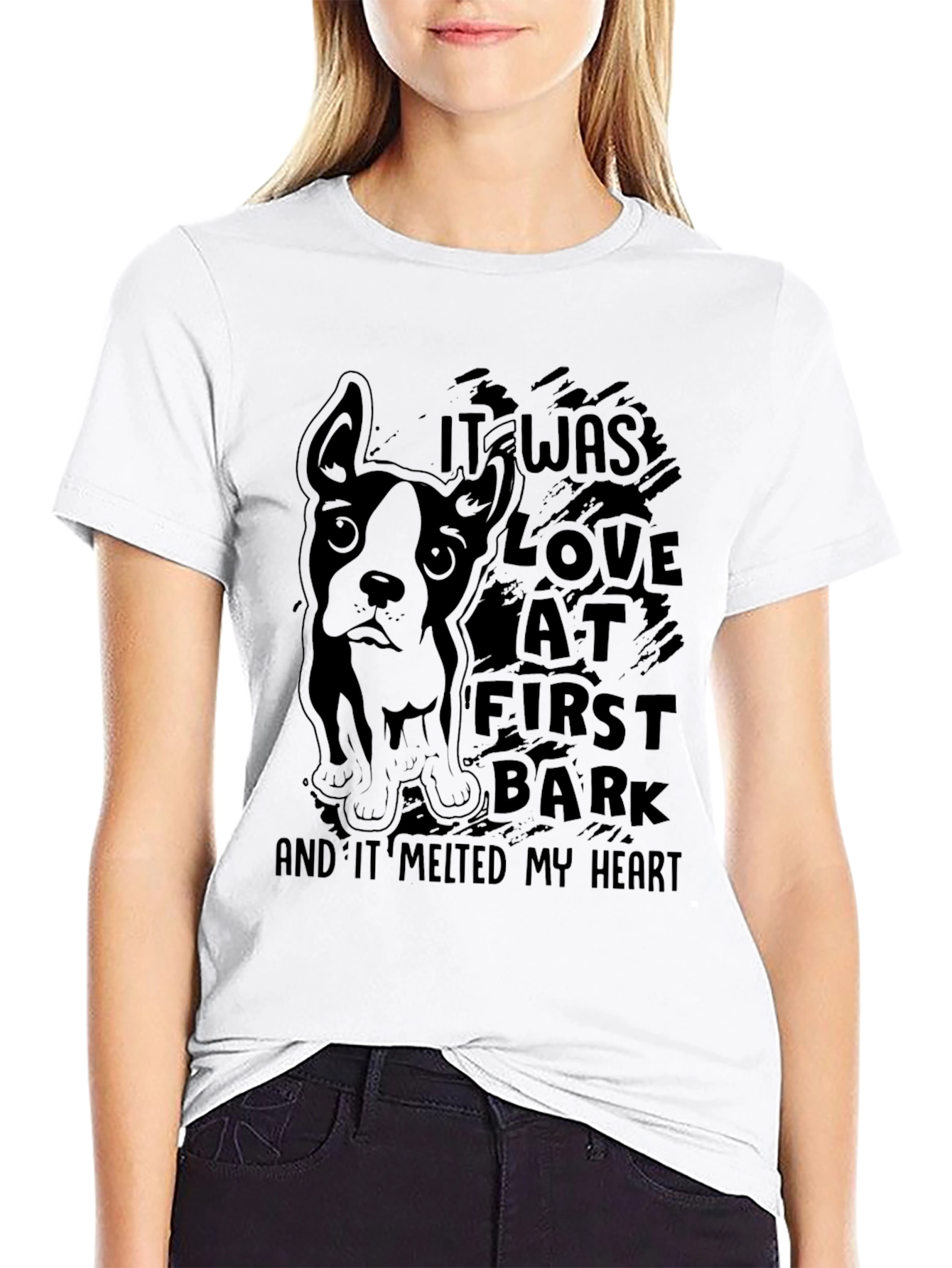 Love at First Bark Graphic T-Shirt