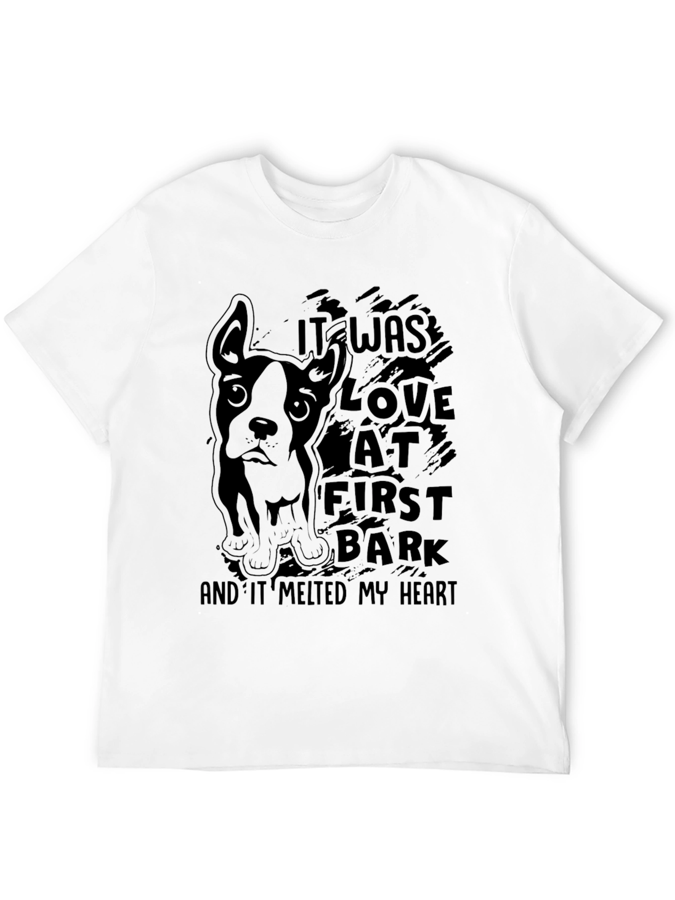 Love at First Bark Graphic T-Shirt