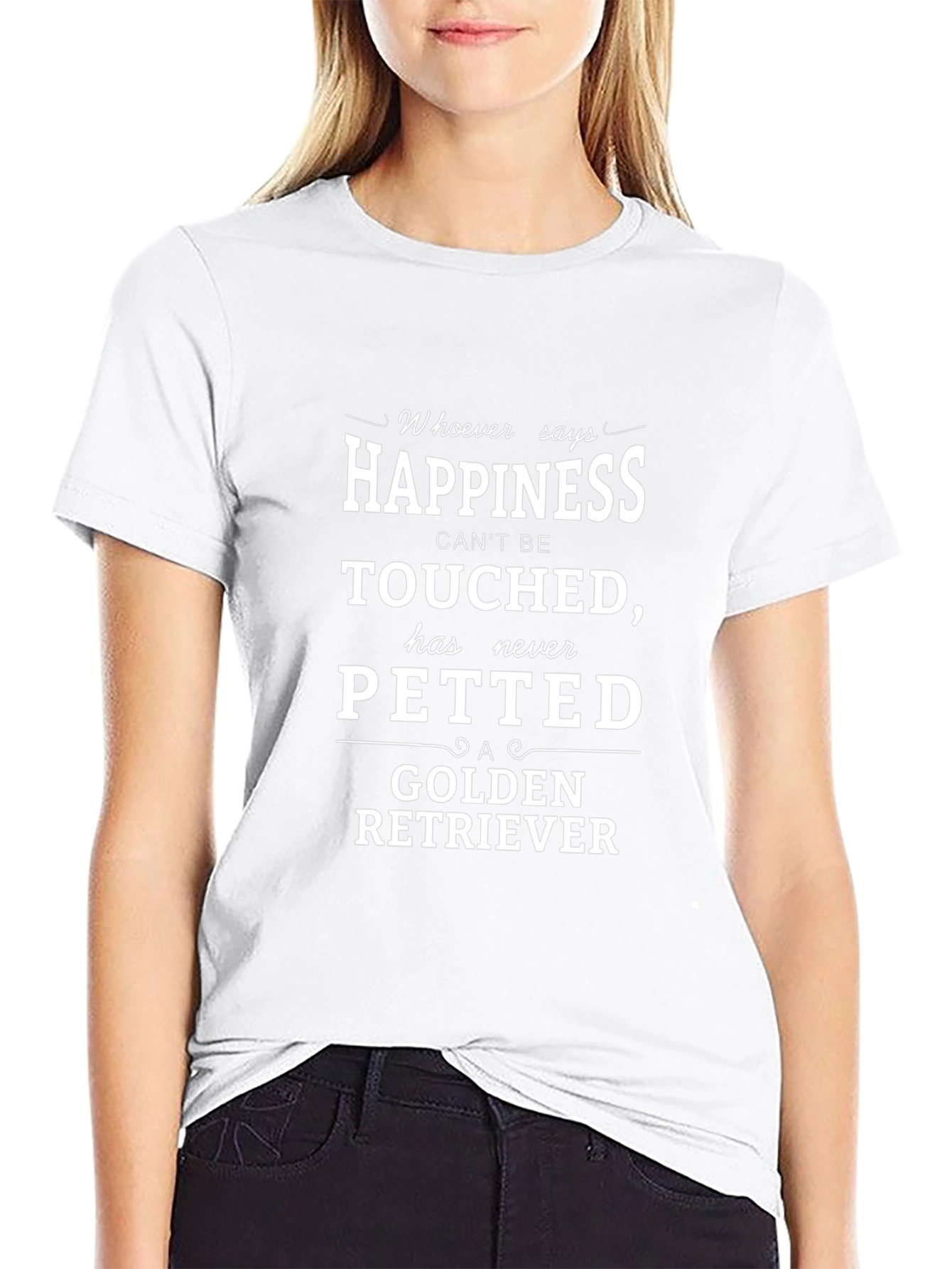 Happiness Golden Retriever T-Shirt