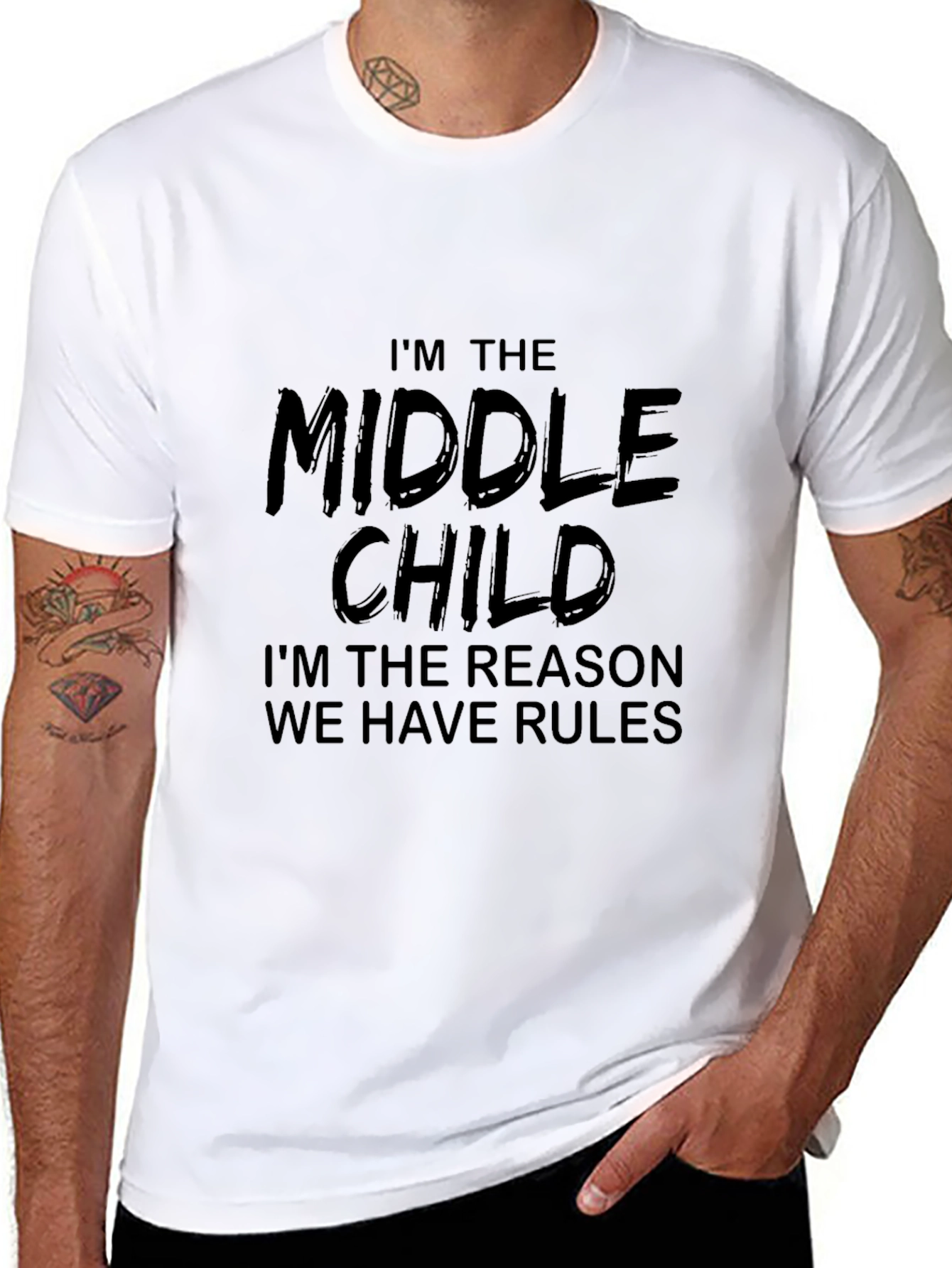Middle Child T-Shirt - Reason for the Rules