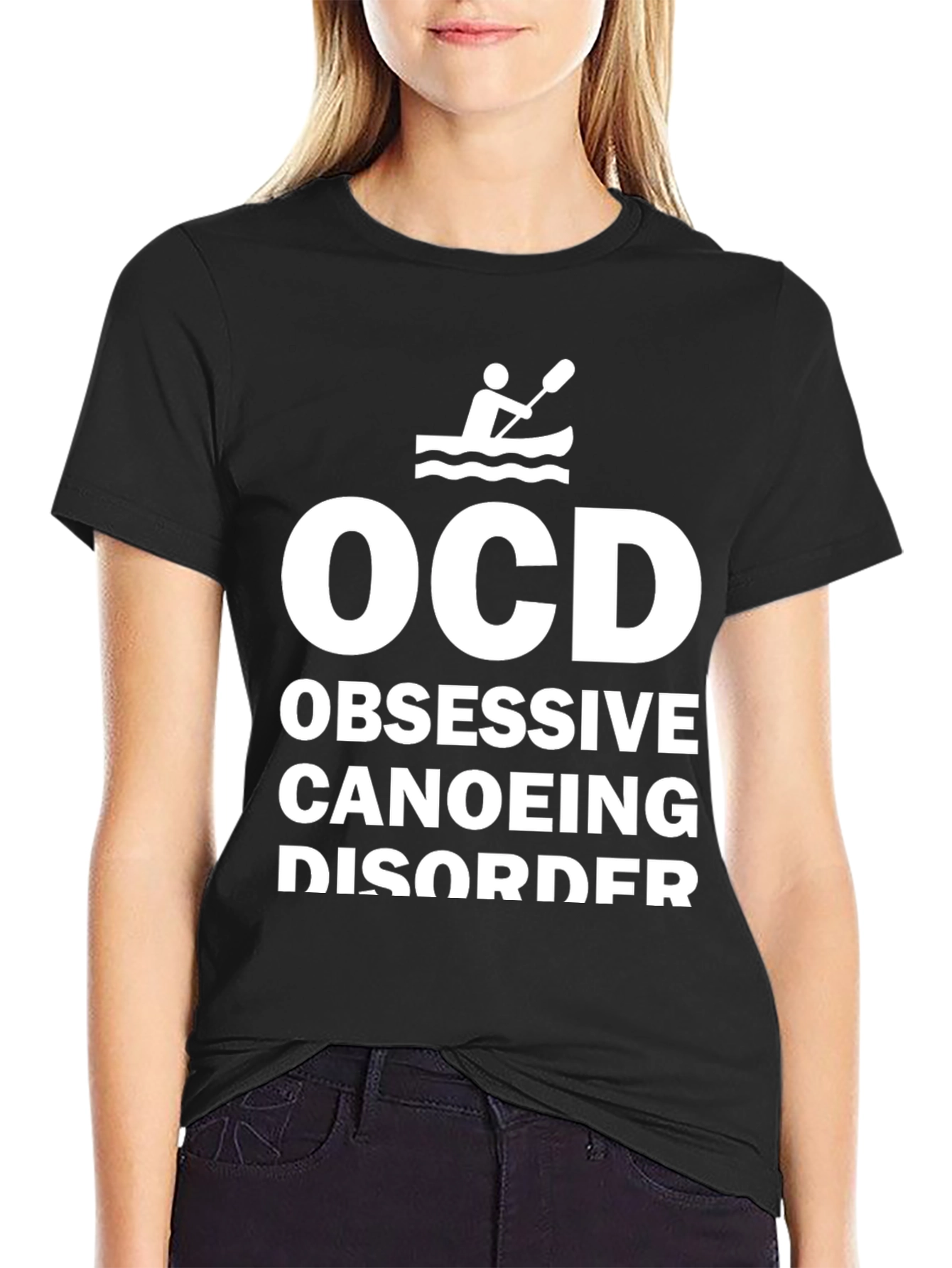 OCD Obsessive Canoeing Disorder Novelty T-Shirt
