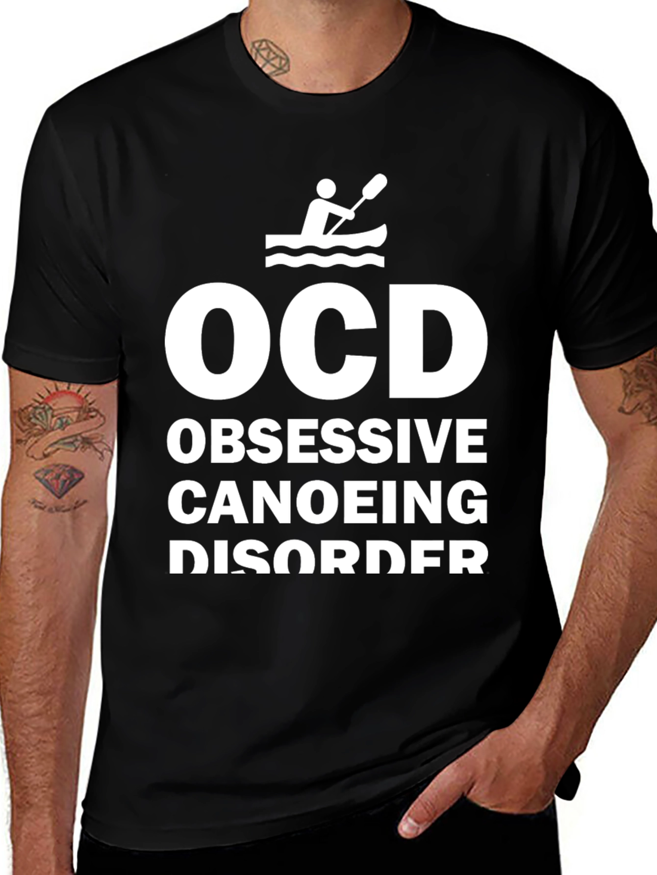 OCD Obsessive Canoeing Disorder Novelty T-Shirt