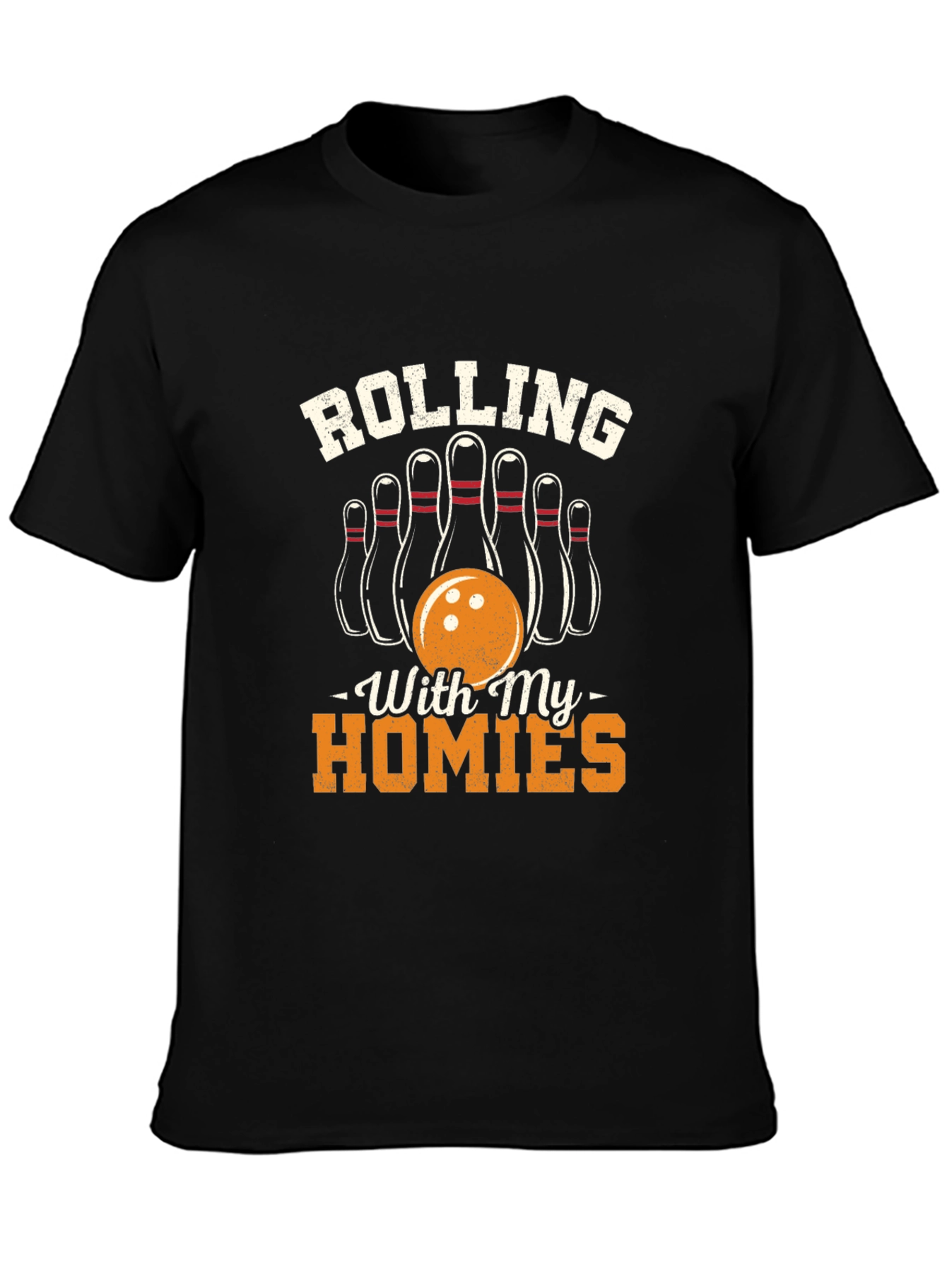 Rolling with My Homies Bowling T-Shirt