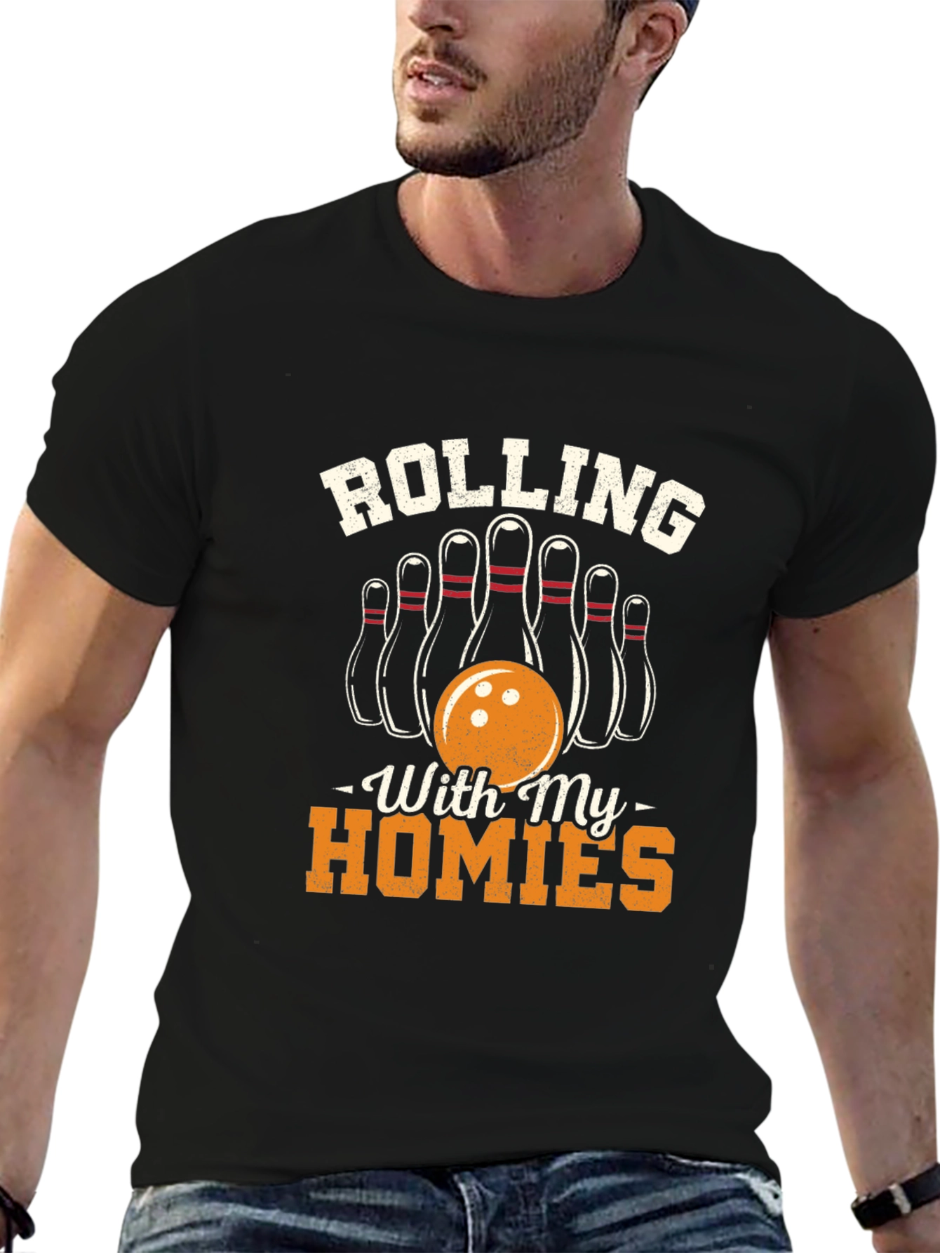 Rolling with My Homies Bowling T-Shirt