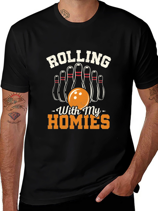Rolling with My Homies Bowling T-Shirt