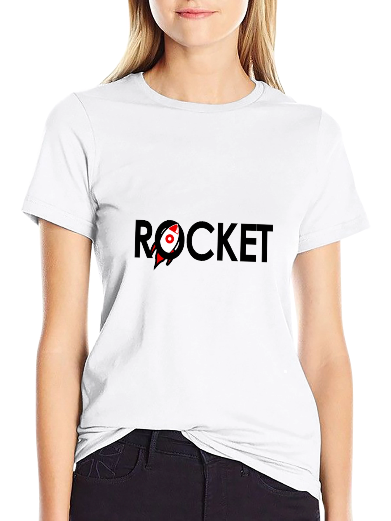 Rocket Graphic Tee - Blast Off in Style!