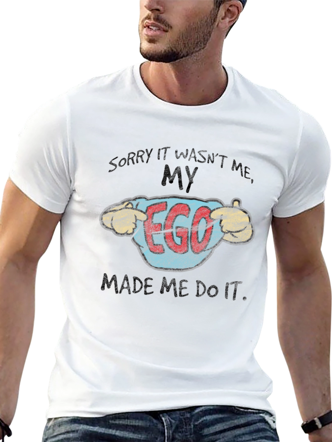 My Ego Made Me Do It Graphic Tee