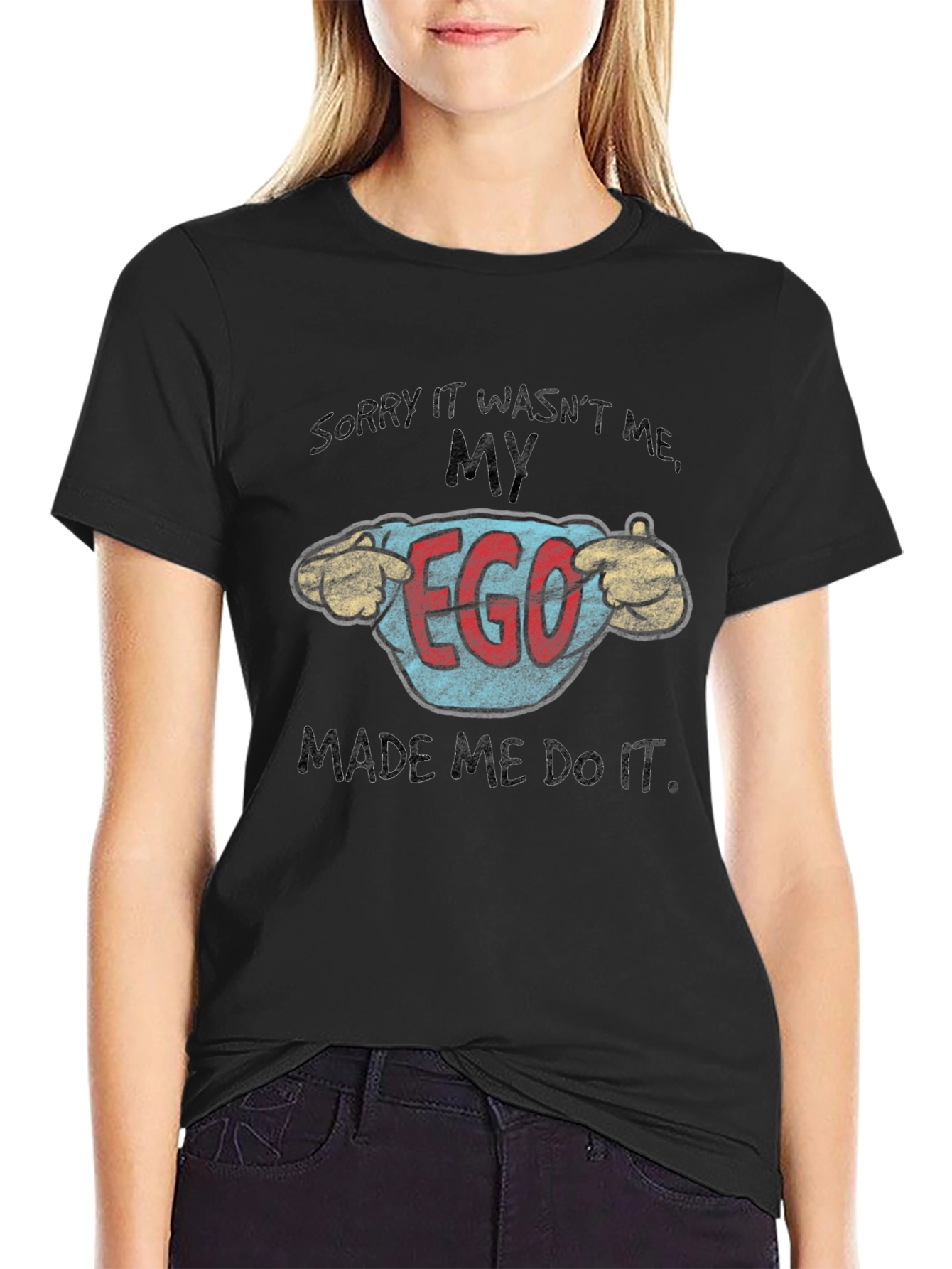 My Ego Made Me Do It Graphic Tee