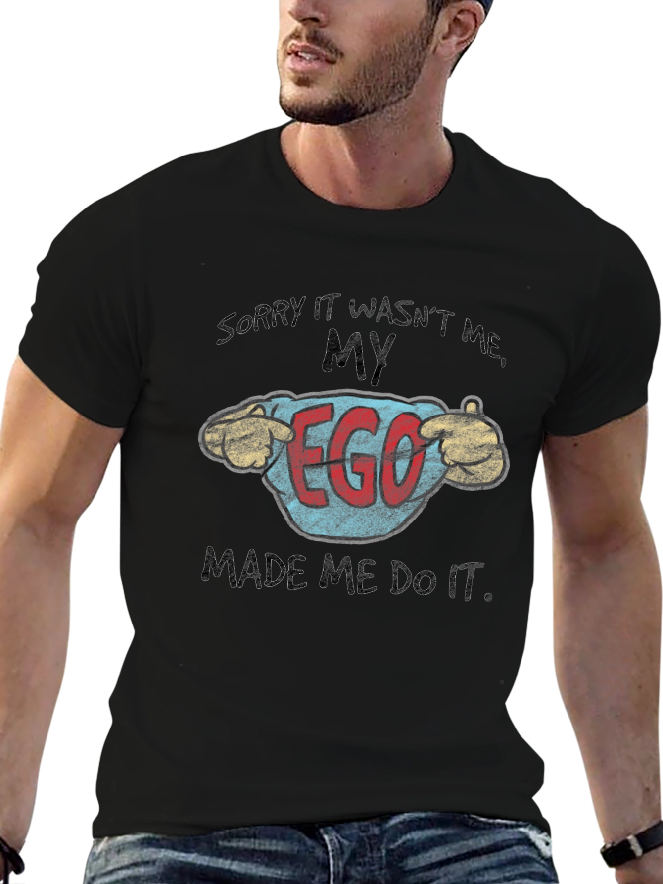 My Ego Made Me Do It Graphic Tee