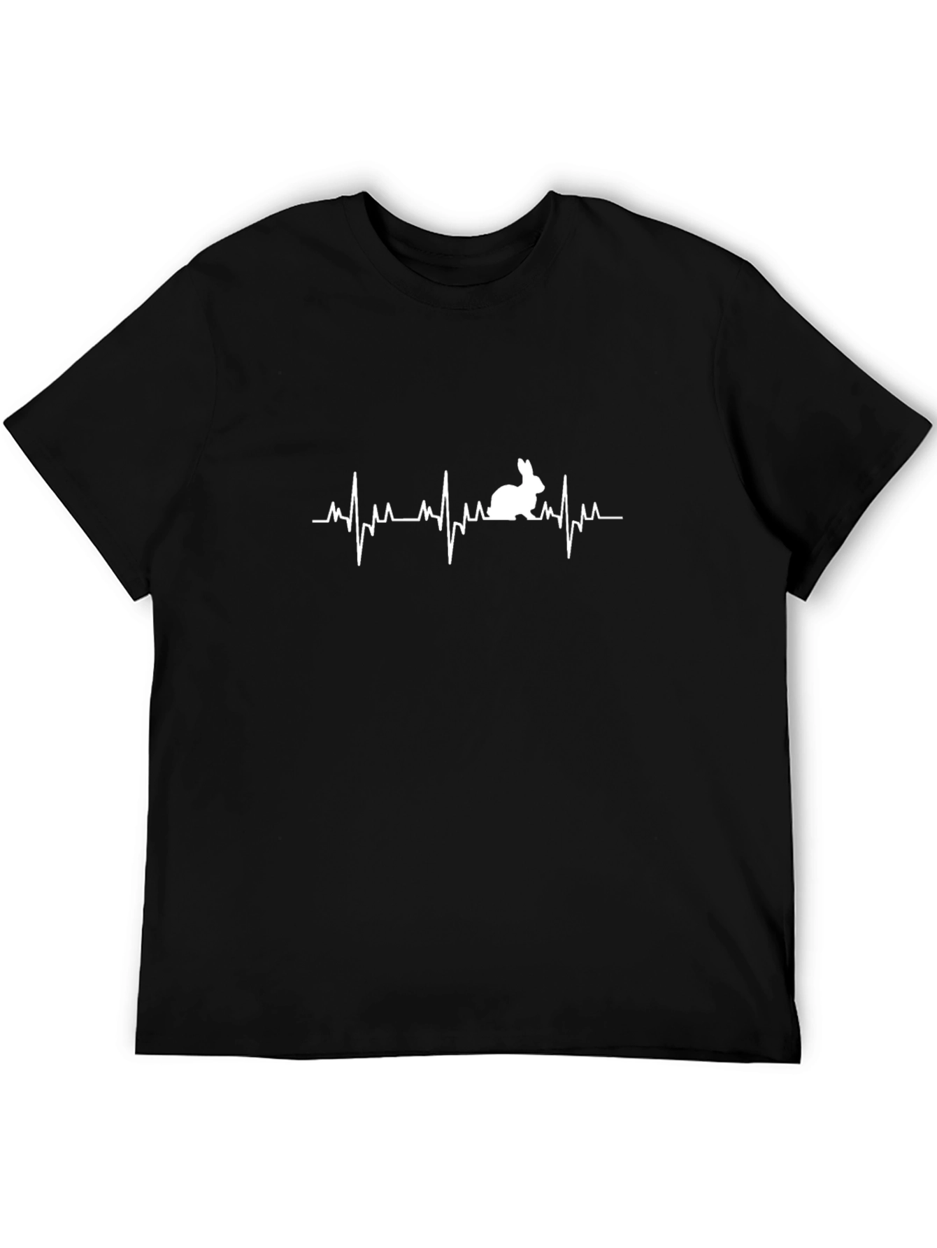 Rabbit Heartbeat Graphic Tee