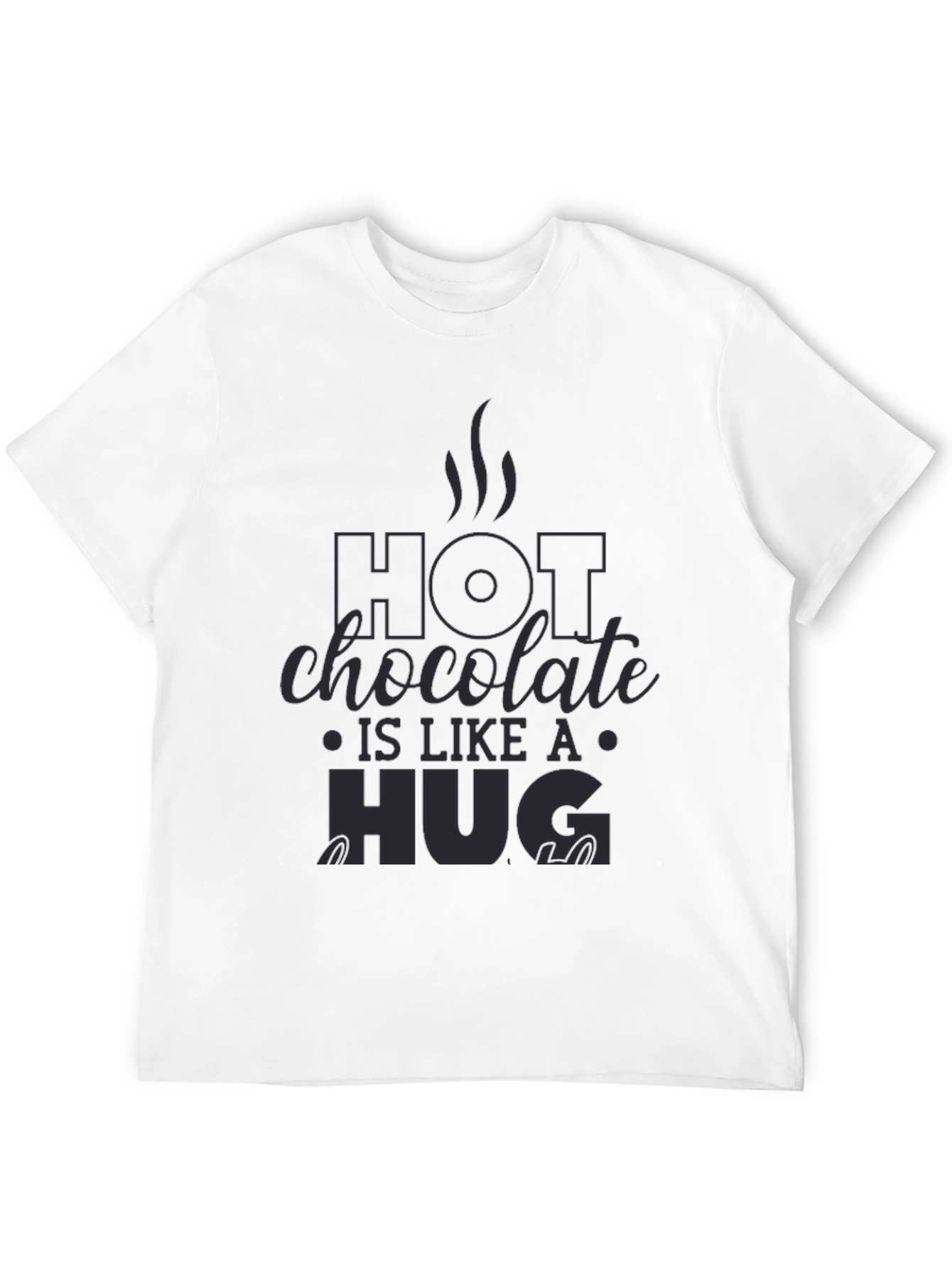 Hot Chocolate Hug Graphic T-Shirt