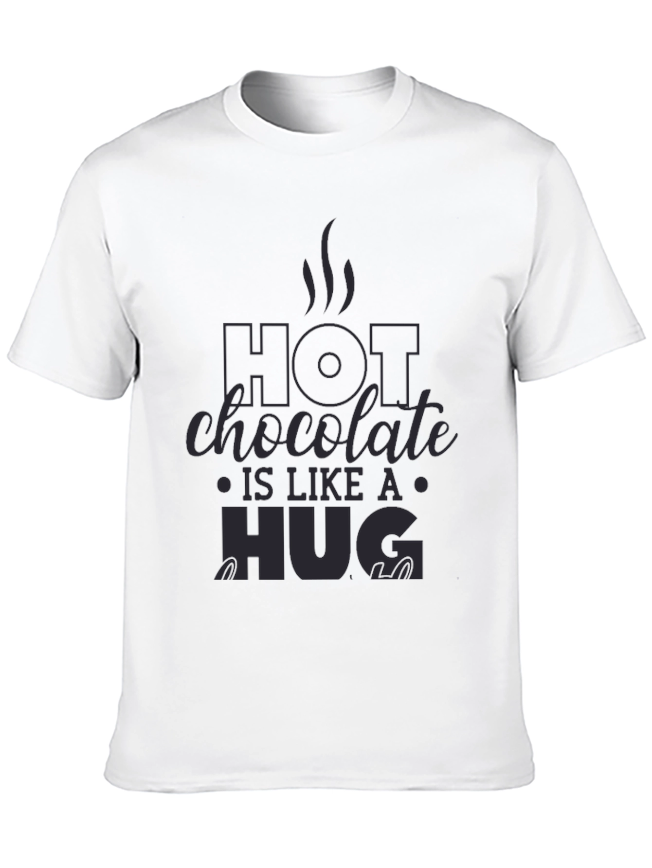Hot Chocolate Hug Graphic T-Shirt