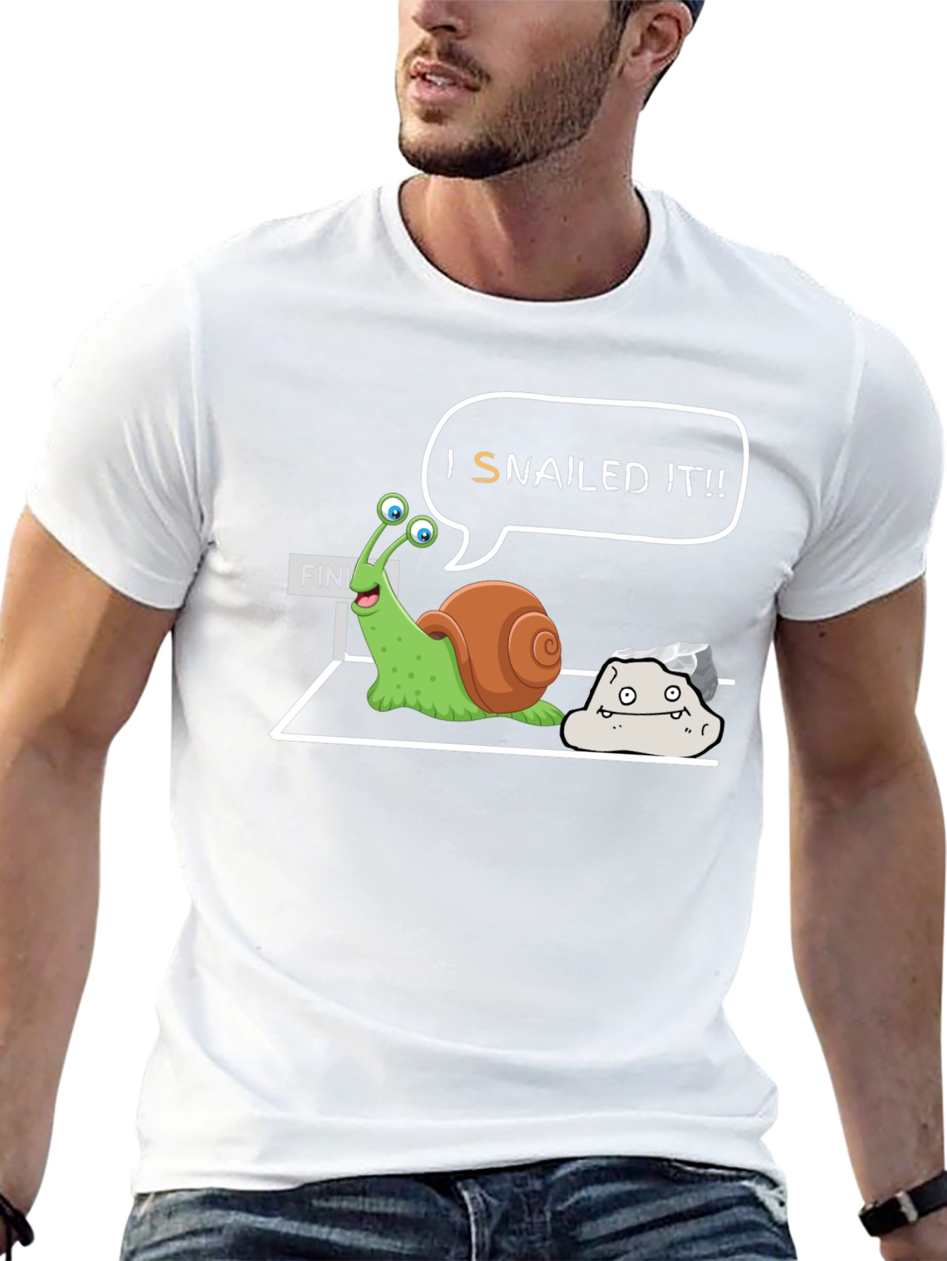 Snailed It! Funny Snail T-Shirt